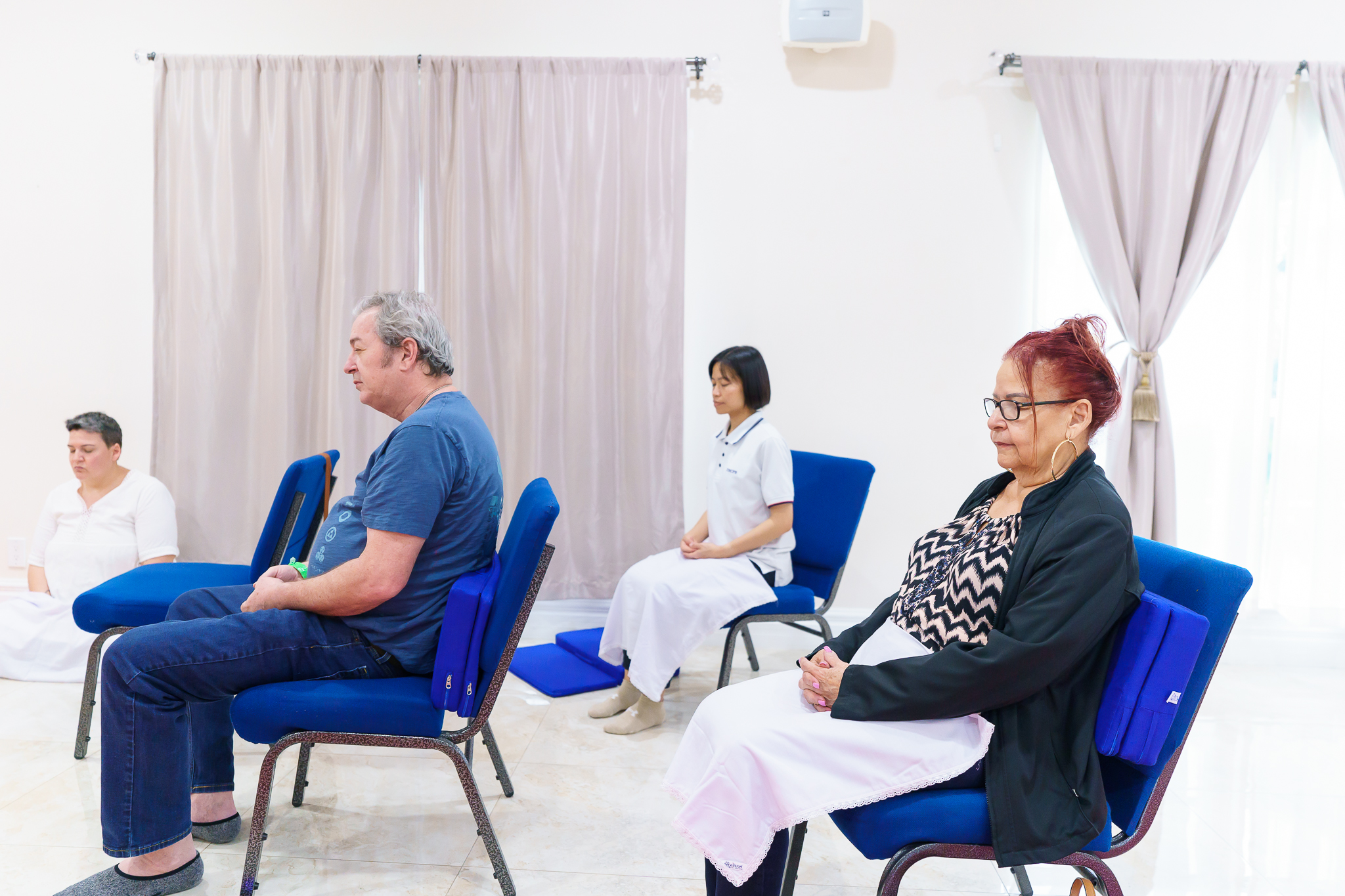 วัดพระธรรมกายปาล์มบีช จัดกิจกรรมปฏิบัติธรรม Mindful Relaxation