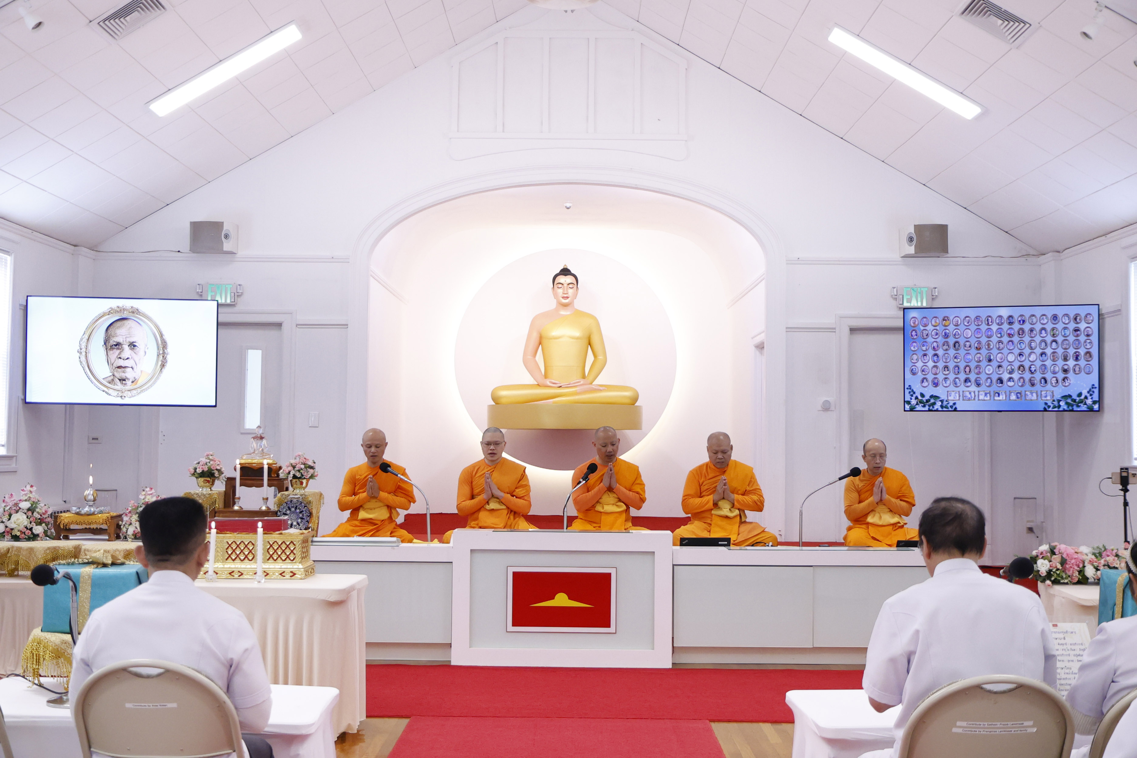 วัดพระธรรมกายบอสตัน จัดงานบุญวันอาทิตย์