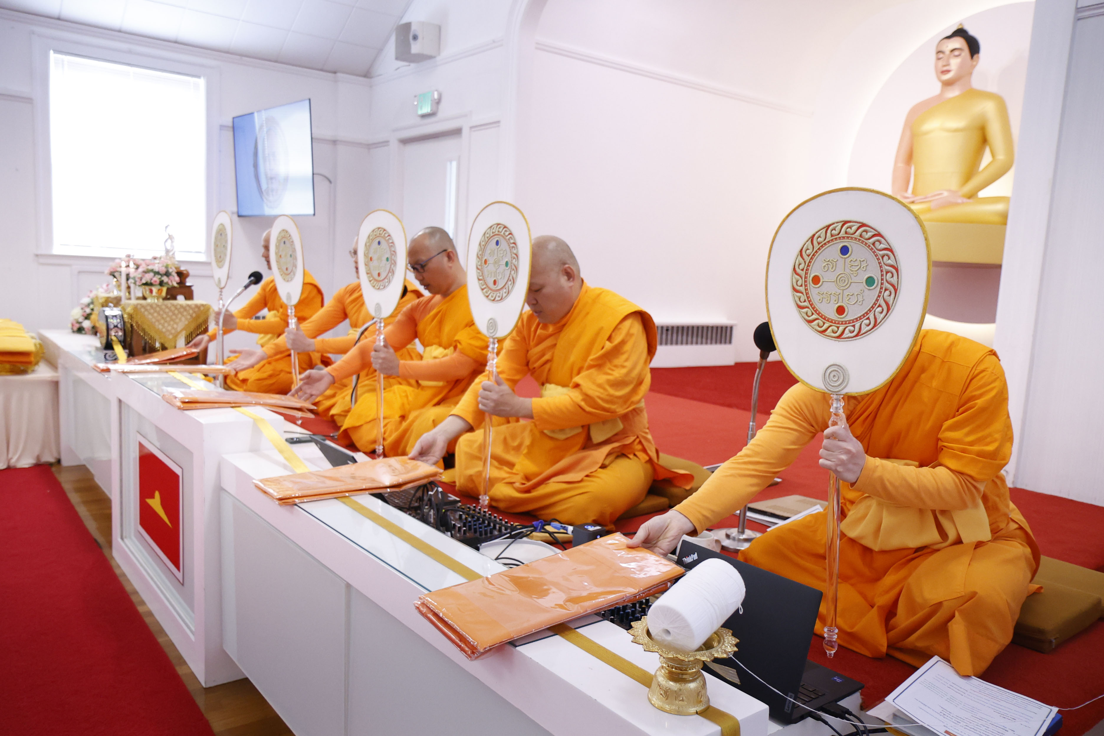 วัดพระธรรมกายบอสตัน จัดงานบุญวันอาทิตย์