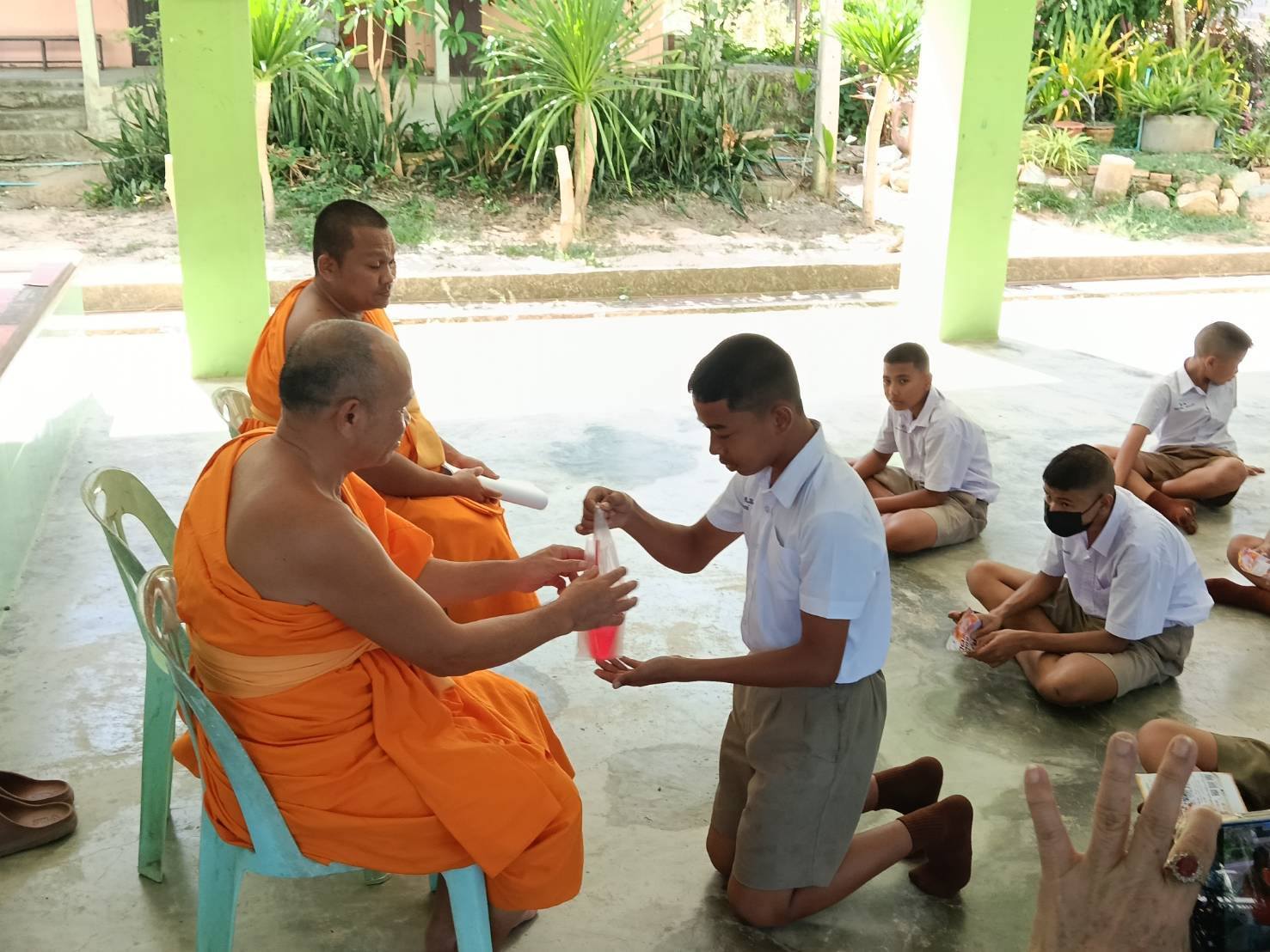 บรรยากาศชวนบวชสามเณรภาคฤดูร้อน จังหวัดปัตตานี