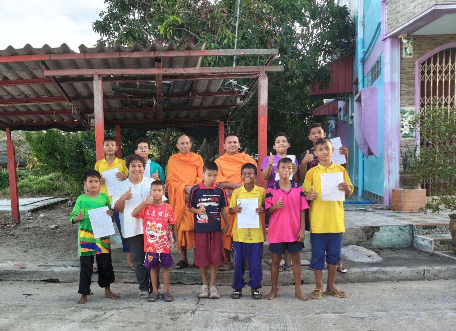 บรรยากาศชวนบวชสามเณรภาคฤดูร้อน จังหวัดปัตตานี