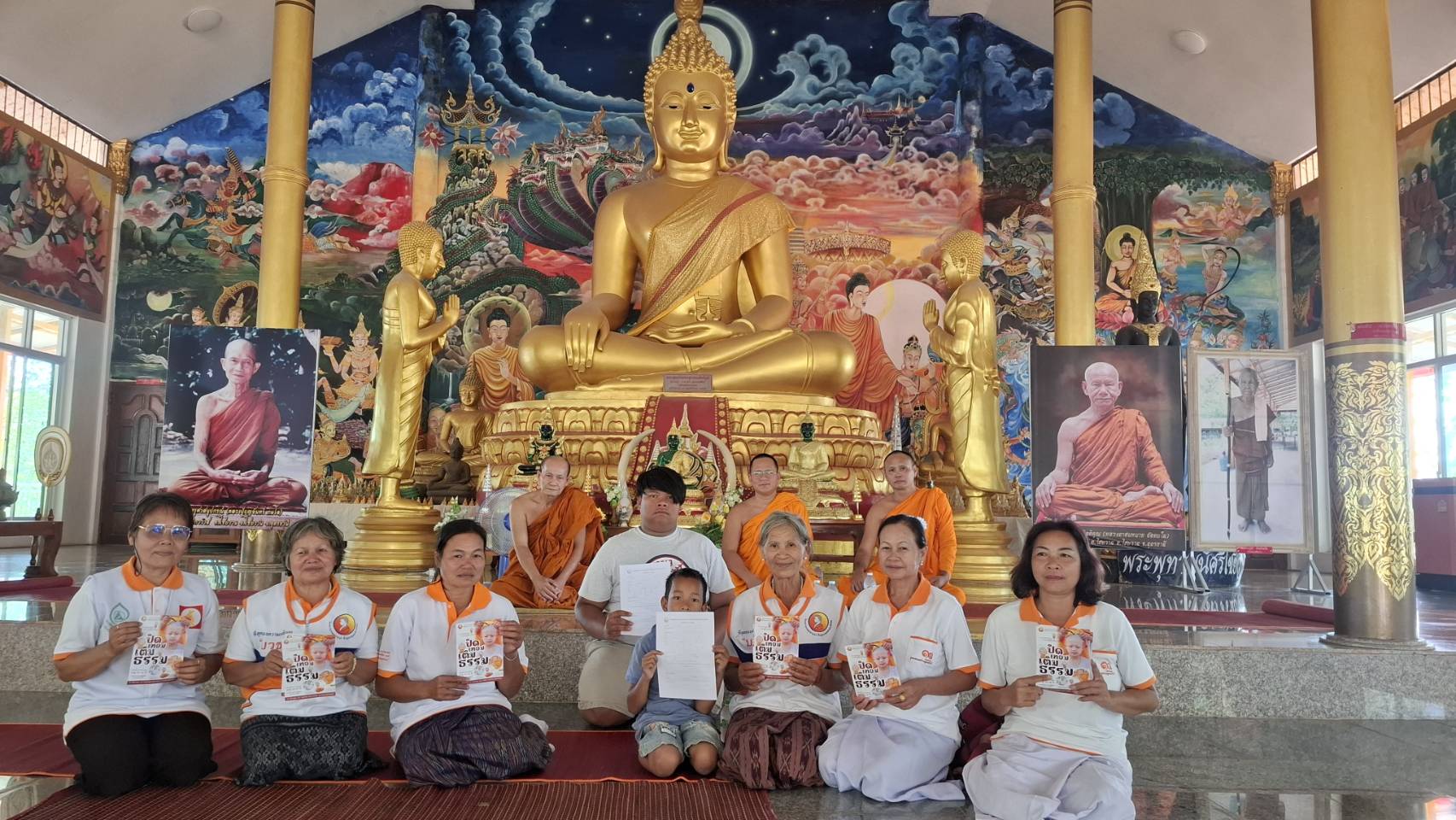 บรรยากาศชวนบวชสามเณรภาคฤดูร้อน จังหวัดอุดรธานี