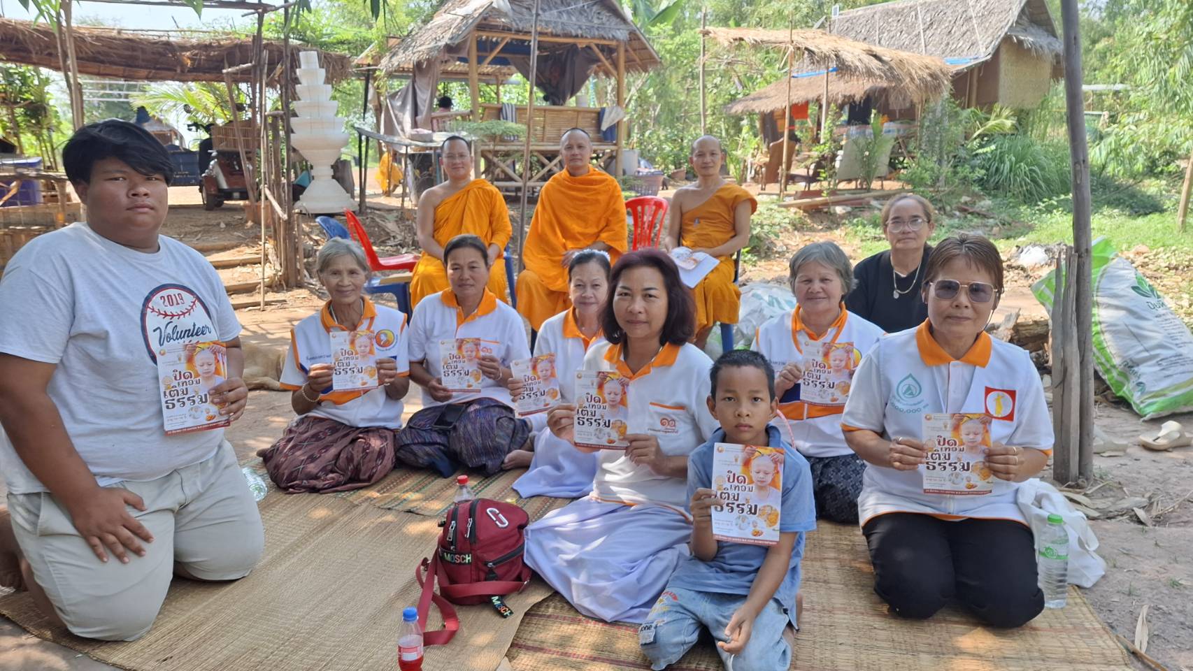 บรรยากาศชวนบวชสามเณรภาคฤดูร้อน จังหวัดอุดรธานี