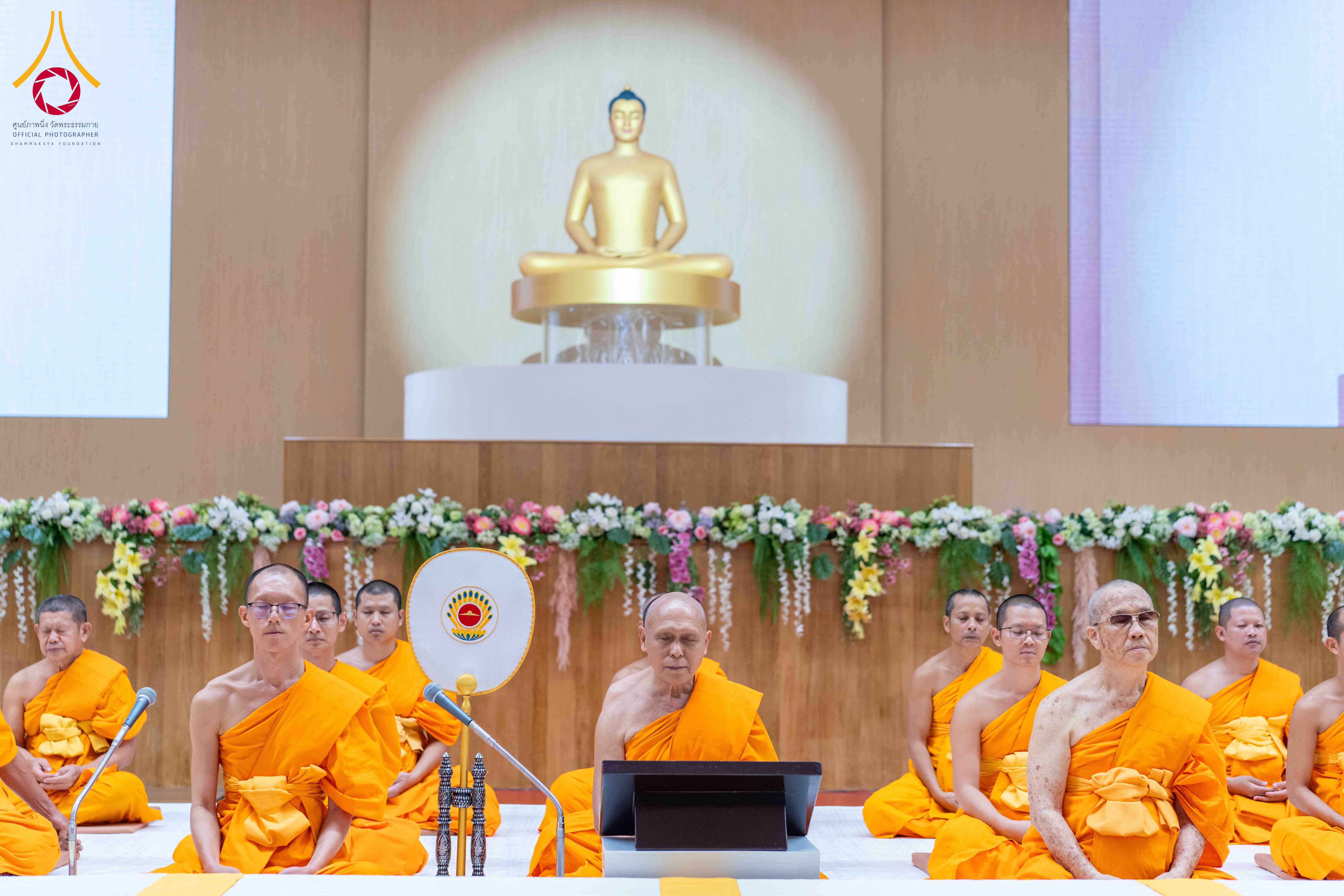 วัดพระธรรมกาย จัดพิธีร่วมบุญโครงการบรรพชาสามเณร 5,000 รูป