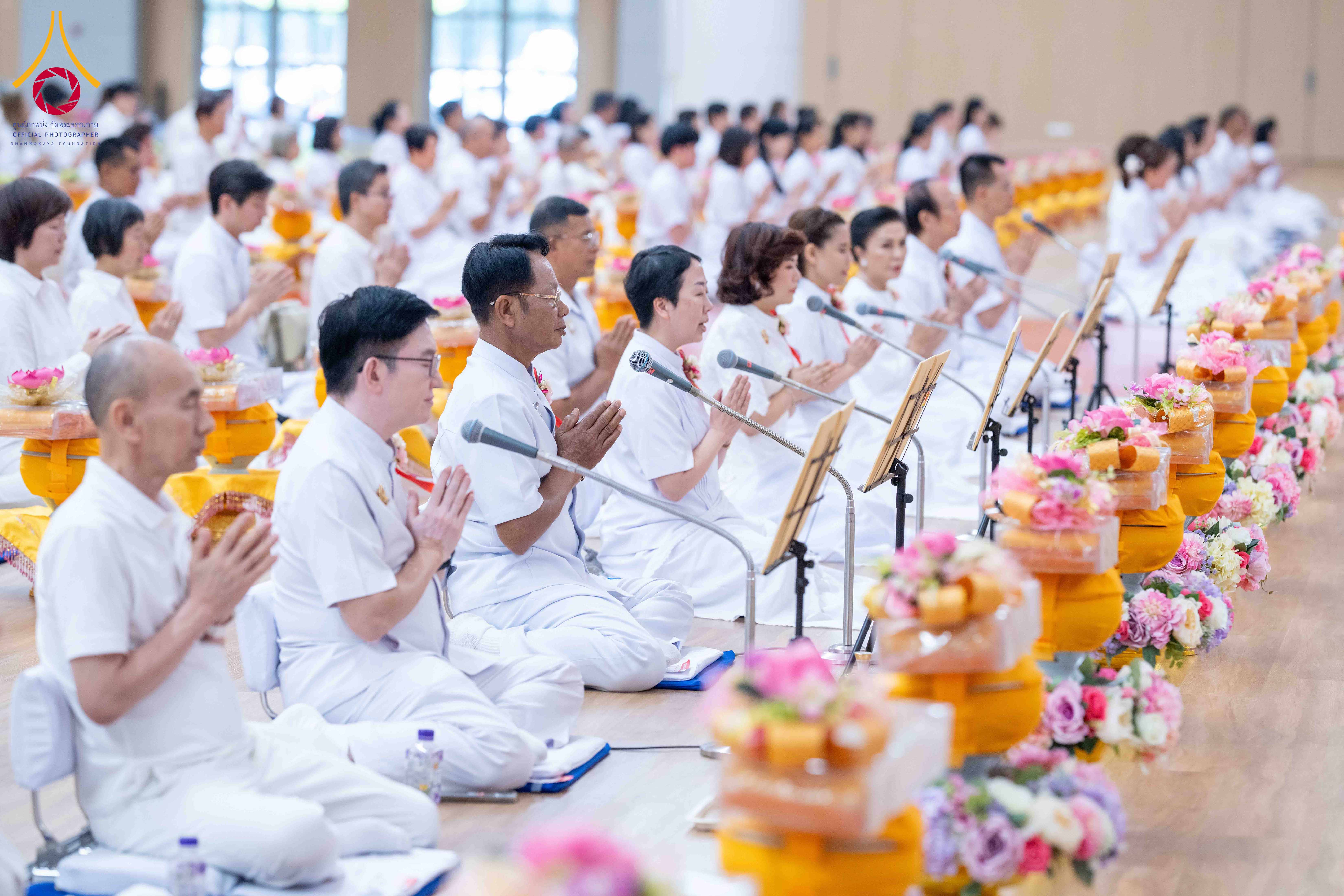 วัดพระธรรมกาย จัดพิธีร่วมบุญโครงการบรรพชาสามเณร 5,000 รูป
