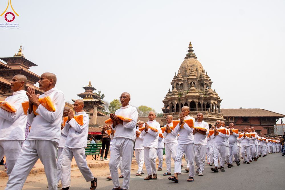 Thailand & Nepal jointly organizes the ordination ceremony of 500 Nepali novices