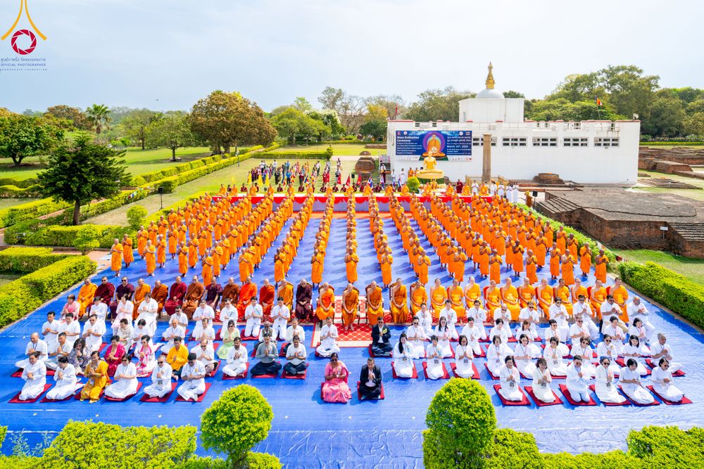 Thailand & Nepal jointly organizes the ordination ceremony of 500 Nepali novices