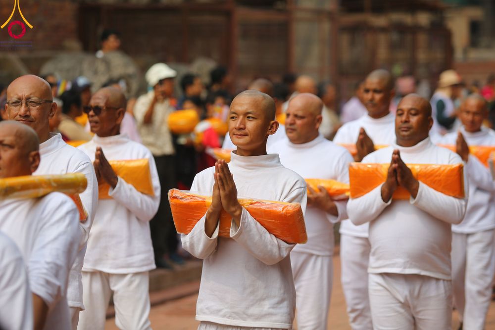 Thailand & Nepal jointly organizes the ordination ceremony of 500 Nepali novices