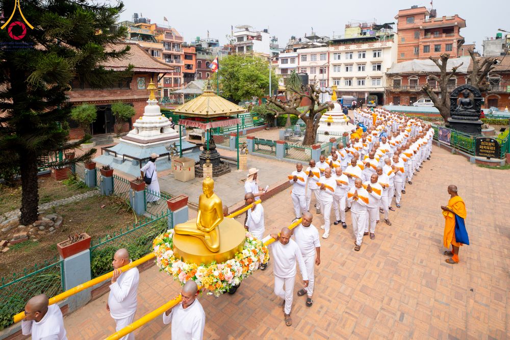 Thailand & Nepal jointly organizes the ordination ceremony of 500 Nepali novices