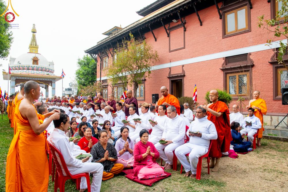 Thailand & Nepal jointly organizes the ordination ceremony of 500 Nepali novices