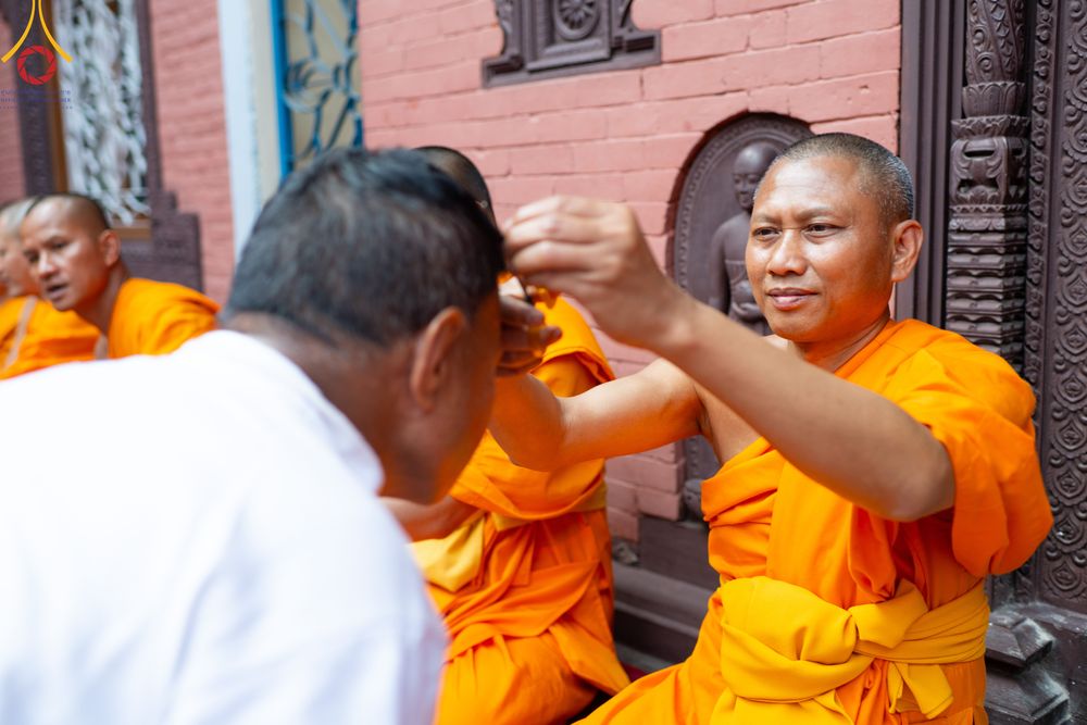 Thailand & Nepal jointly organizes the ordination ceremony of 500 Nepali novices