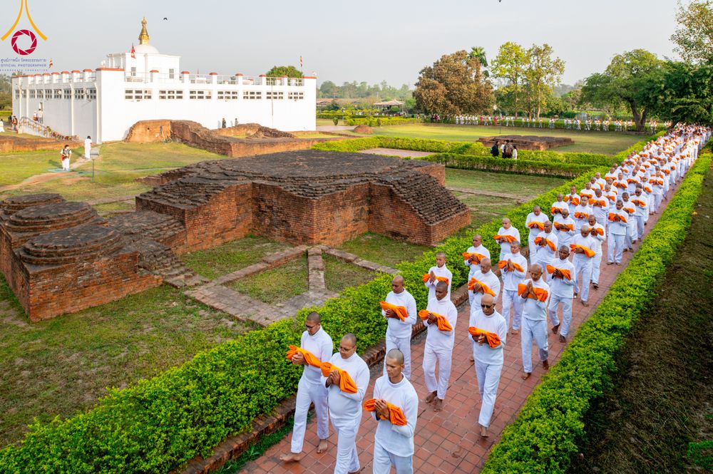 Thailand & Nepal jointly organizes the ordination ceremony of 500 Nepali novices