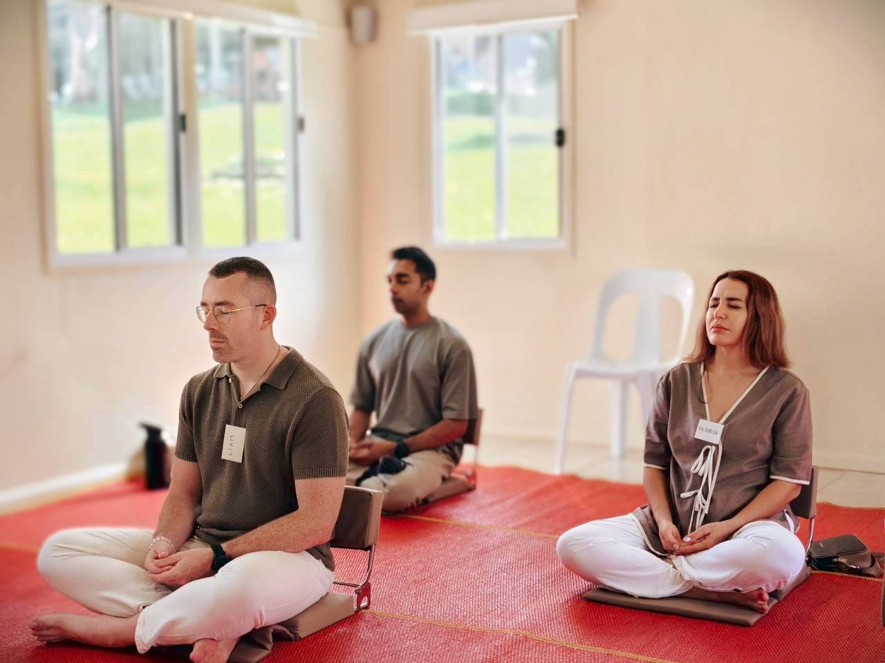 วัดพระธรรมกายนครซิดนีย์ จัดโครงการ One Day Meditation ให้กับชาวท้องถิ่น