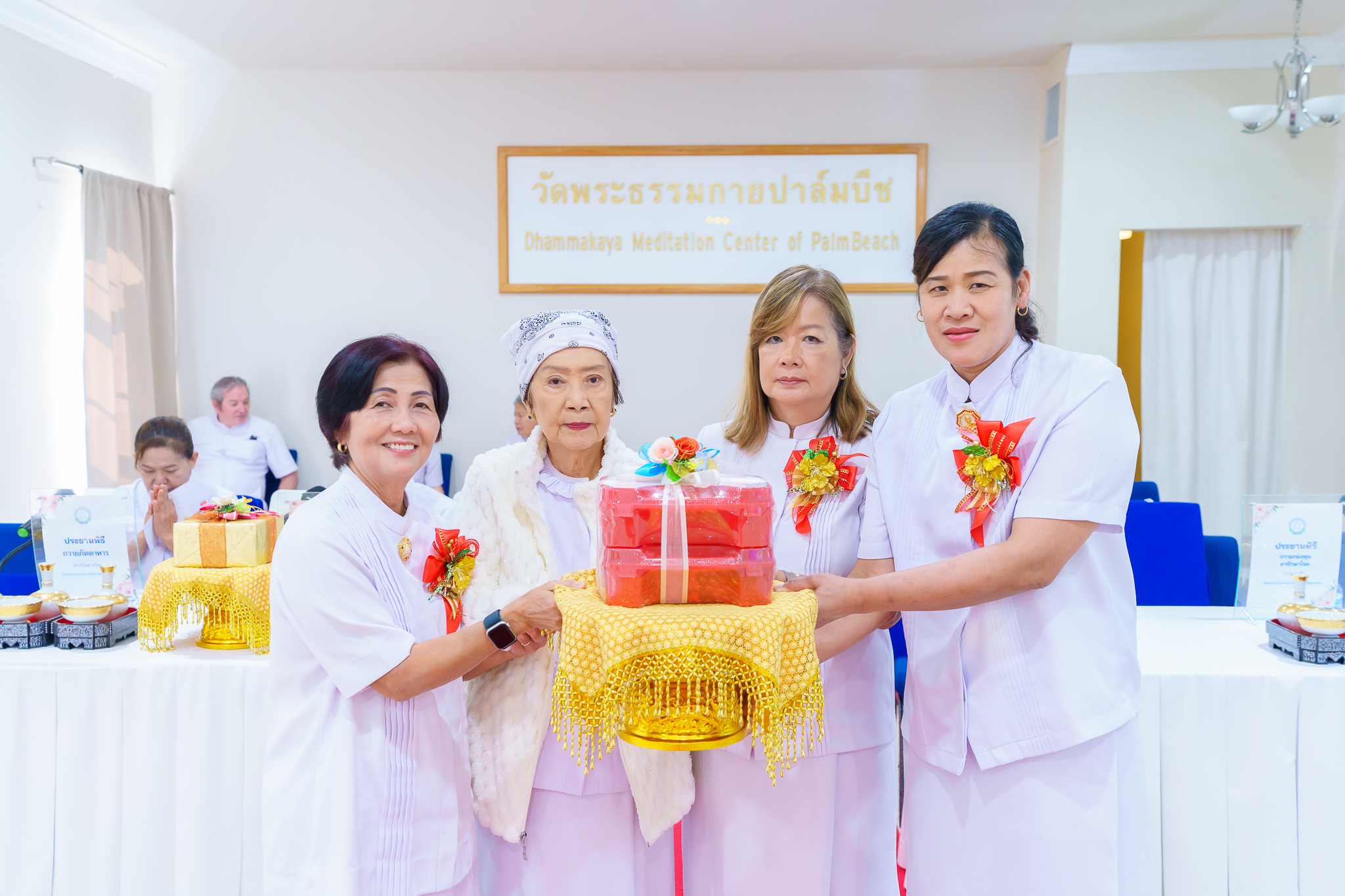 วัดพระธรรมกายปาล์มบีช จัดกิจกรรมงานบุญวันอาทิตย์