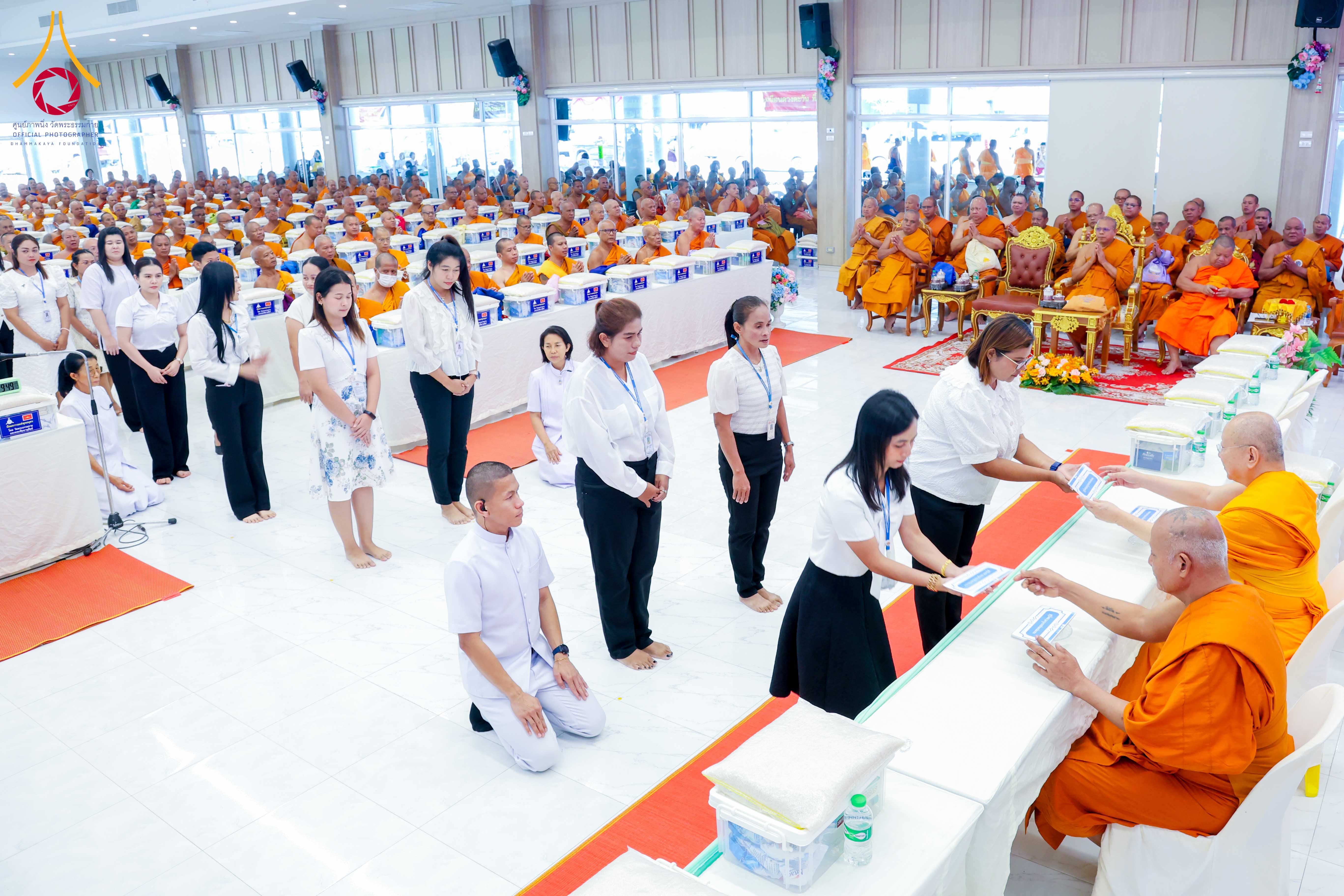 วัดพระธรรมกาย จัดถวายมหาสังฆทาน 323 วัด 4 จังหวัดชายแดนภาคใต้ ปีที่ 22 ครั้งที่ 183