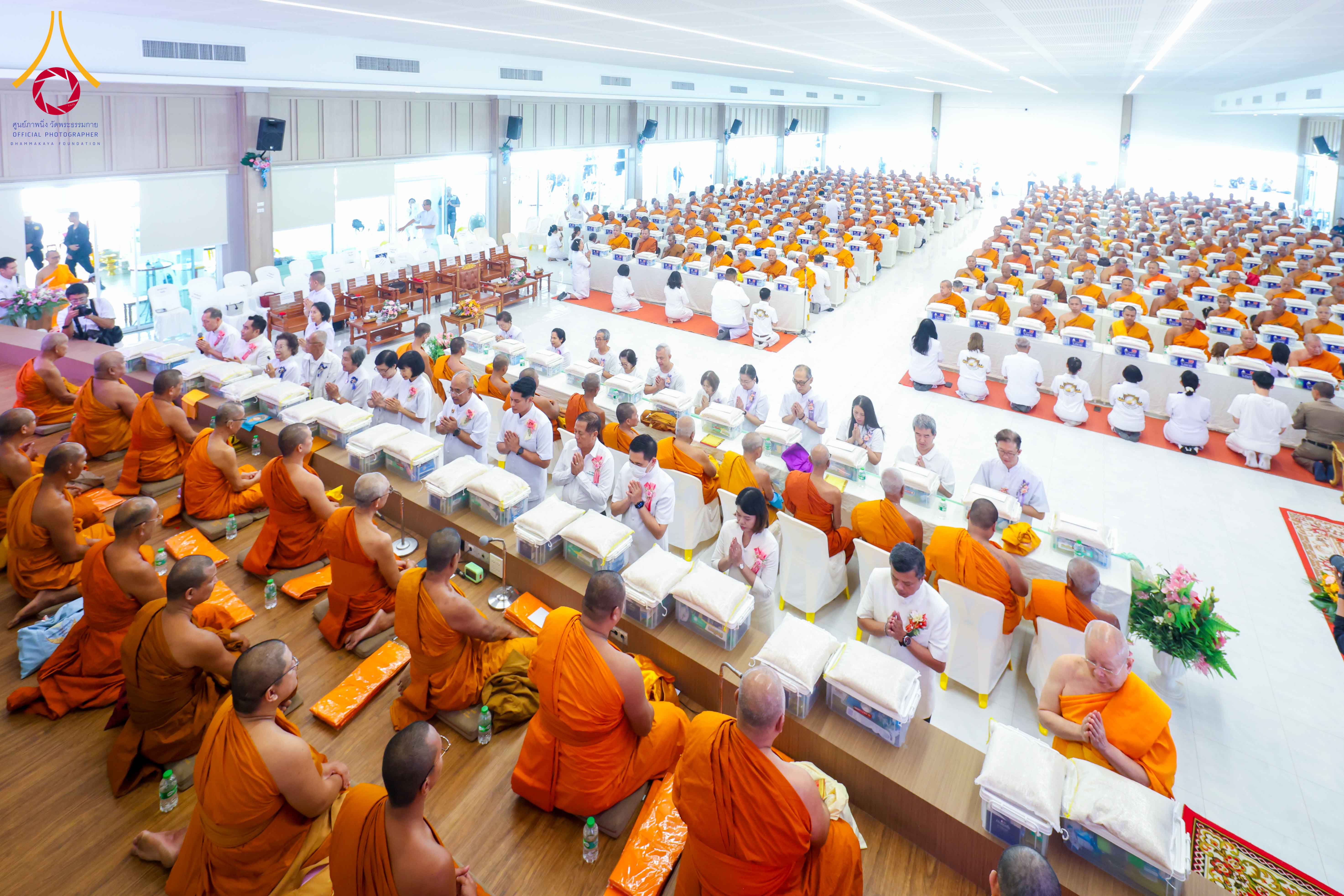 วัดพระธรรมกาย จัดถวายมหาสังฆทาน 323 วัด 4 จังหวัดชายแดนภาคใต้ ปีที่ 22 ครั้งที่ 183
