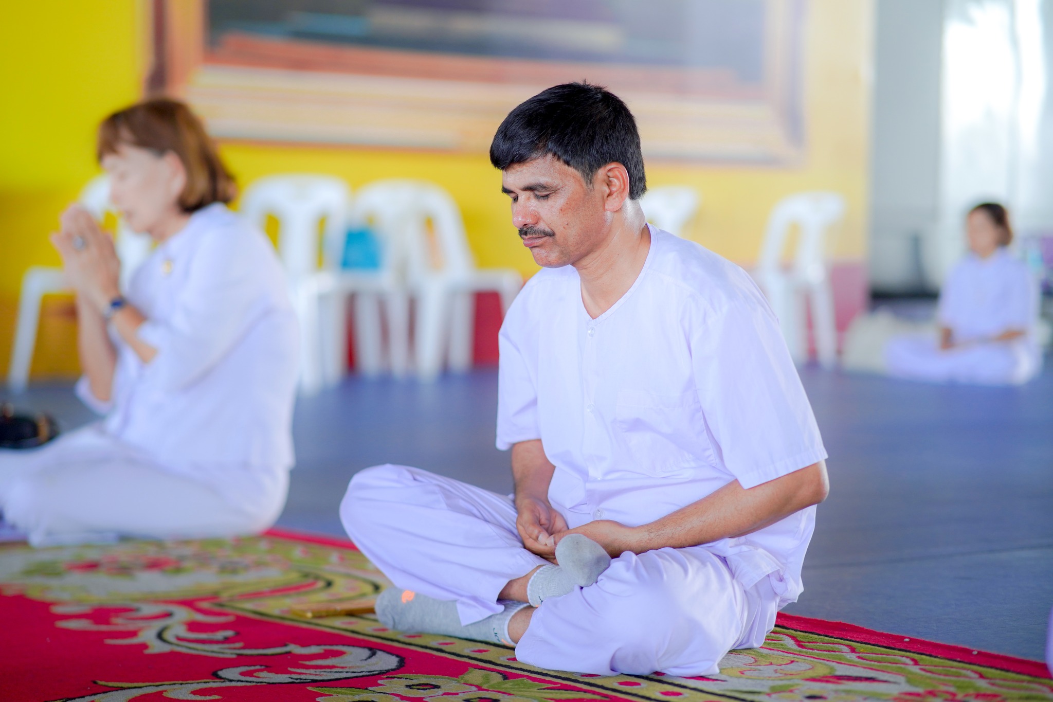 ชาวอินเดีย เดินทางมาเยี่ยมชมวัดพระธรรมกาย