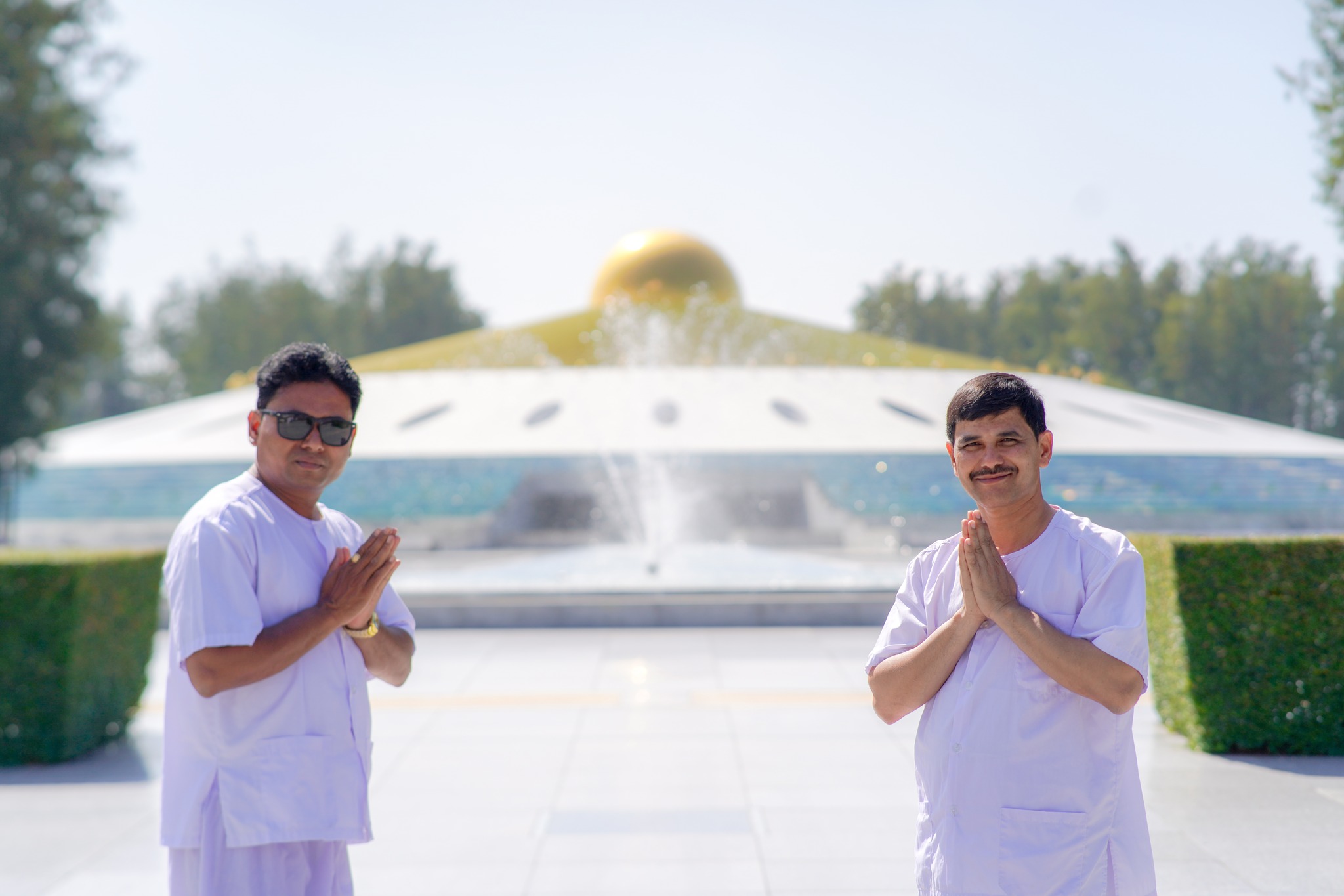 ชาวอินเดีย เดินทางมาเยี่ยมชมวัดพระธรรมกาย