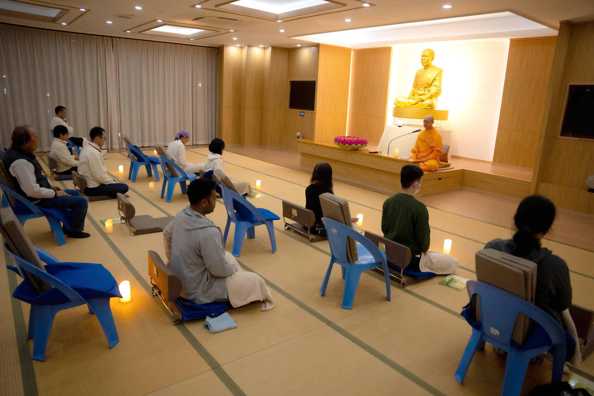 วัดป่าธรรมกายนานาชาติโทชิหงิ และวัดพระธรรมกายโทชิหงิ จัดปฏิบัติธรรมสุดสัปดาห์ รุ่นที่ 144