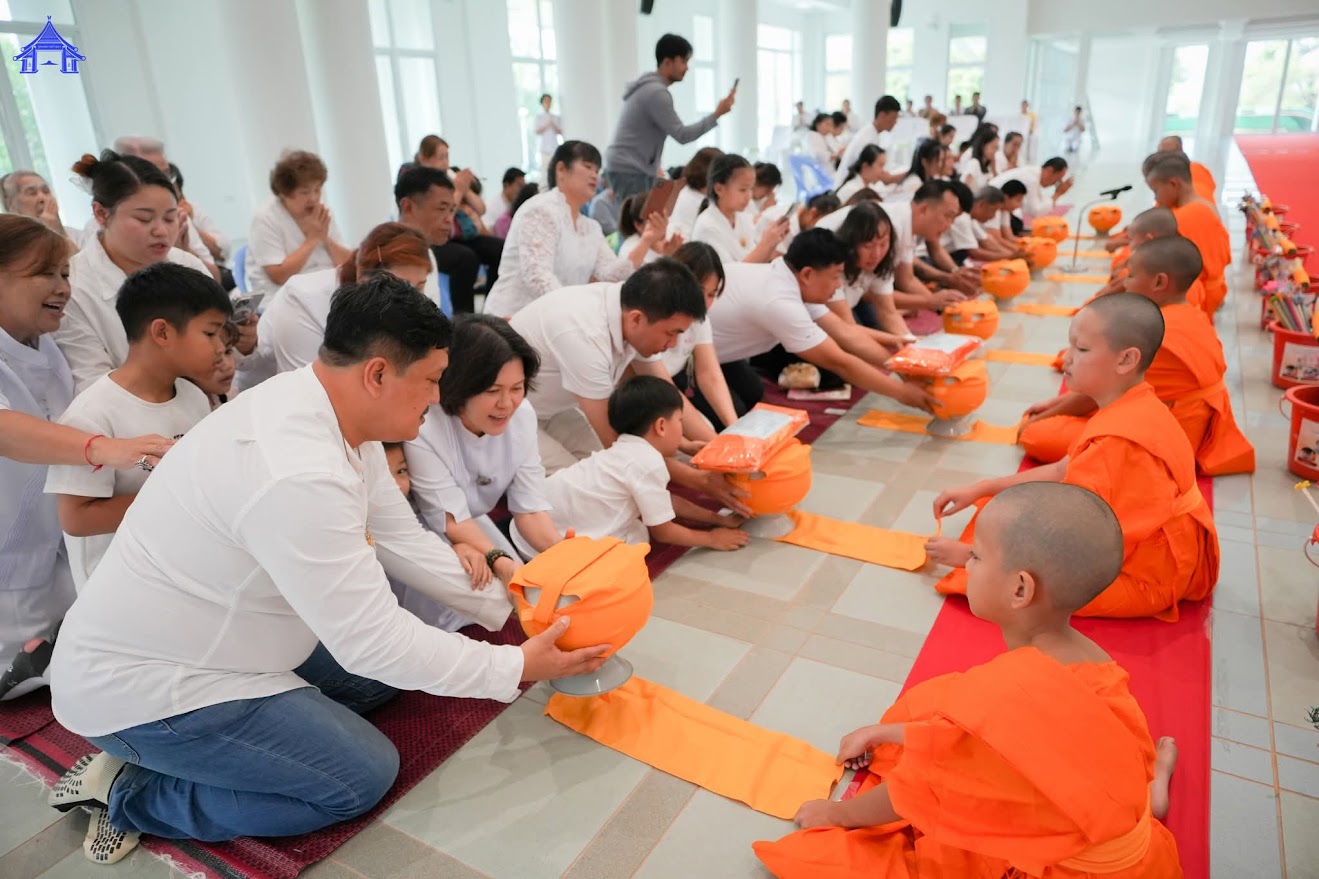 ธุดงคสถานล้านนา จัดโครงการอุปสมบทหมู่บูชาธรรม 75 ปี พระภาวนาธรรมวิเทศ และโครงการบรรพชาสามเณรลูกแก้วล้านนา