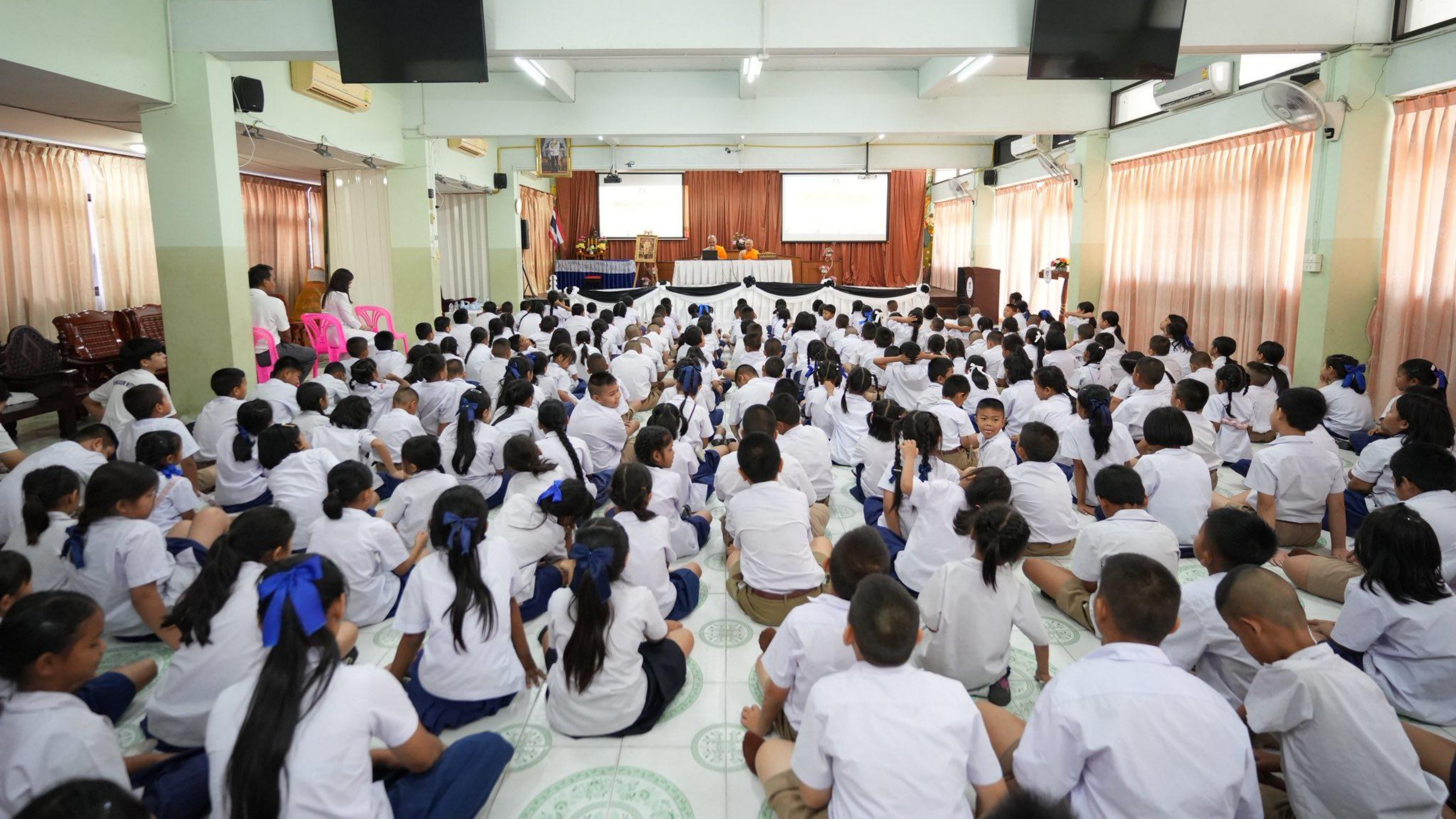 โรงเรียนสังข์อ่ำวิทยา จัดโครงการค่ายคุณธรรม ประจำปีการศึกษา 2568 -2569