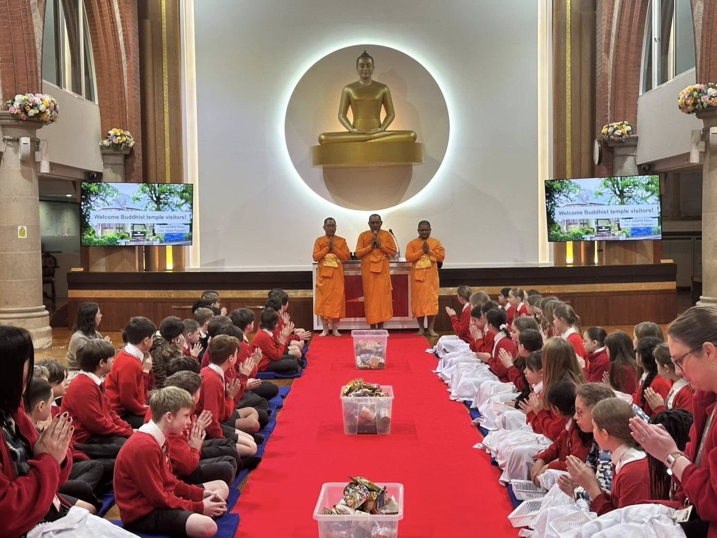 The learning of Buddhist culture for primary school students in England