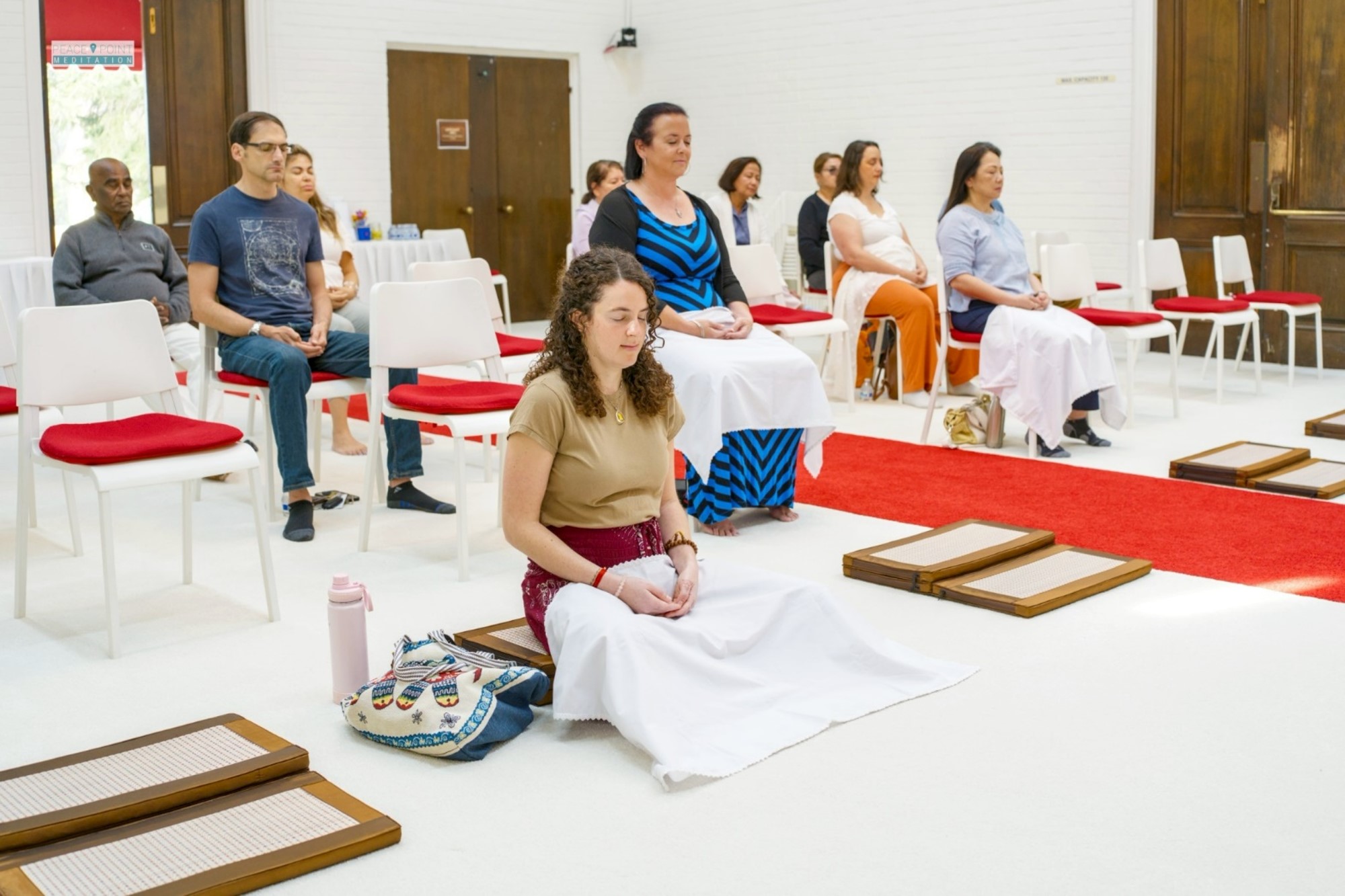 วัดพระธรรมกายแคลิฟอร์เนีย จัดกิจกรรมฝึกสมาธิให้กับชาวท้องถิ่น