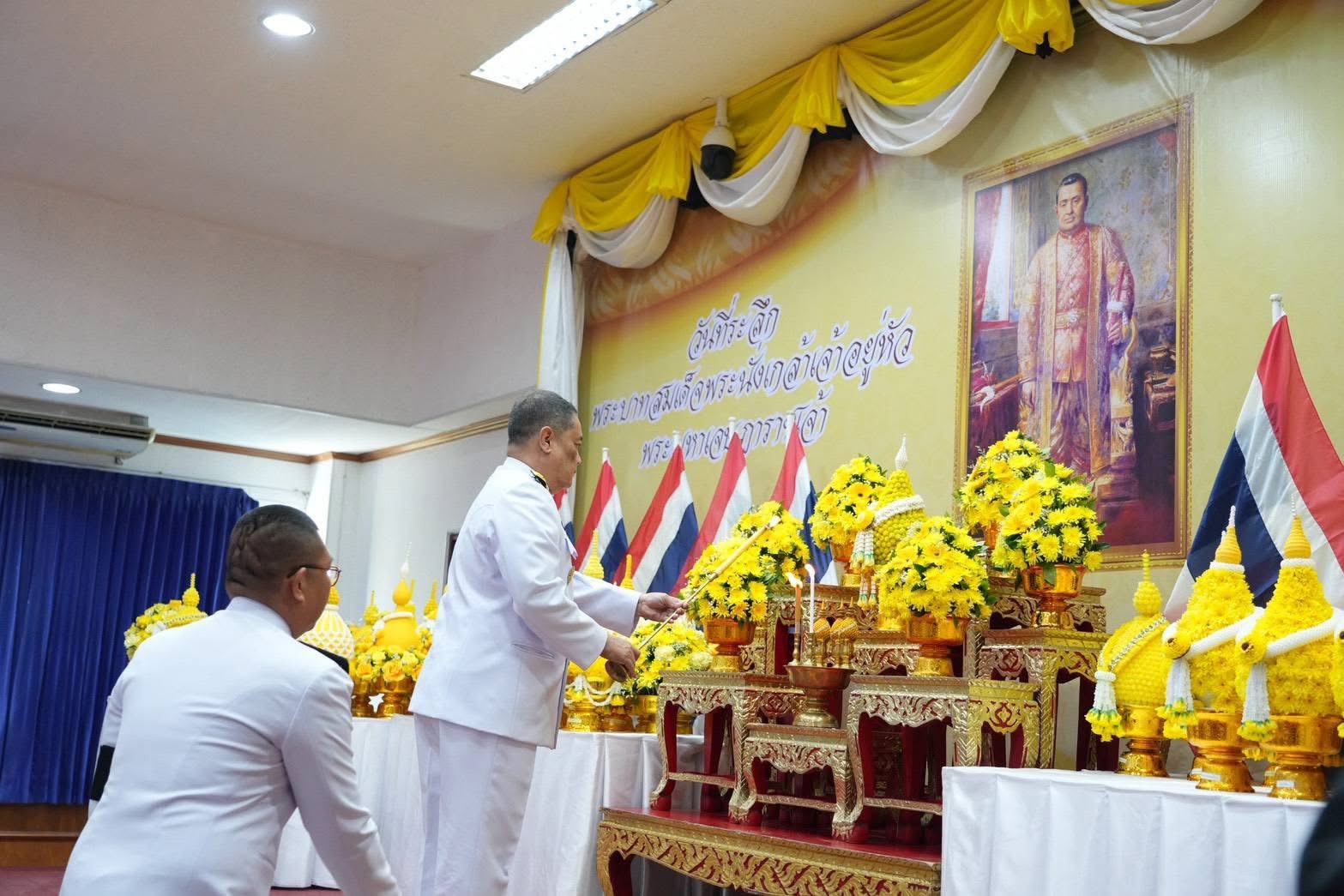มูลนิธิธรรมกาย และคณะศิษยานุศิษย์วัดพระธรรมกาย ร่วมพิธีถวายราชสักการะ พระมหาเจษฎาราชเจ้า