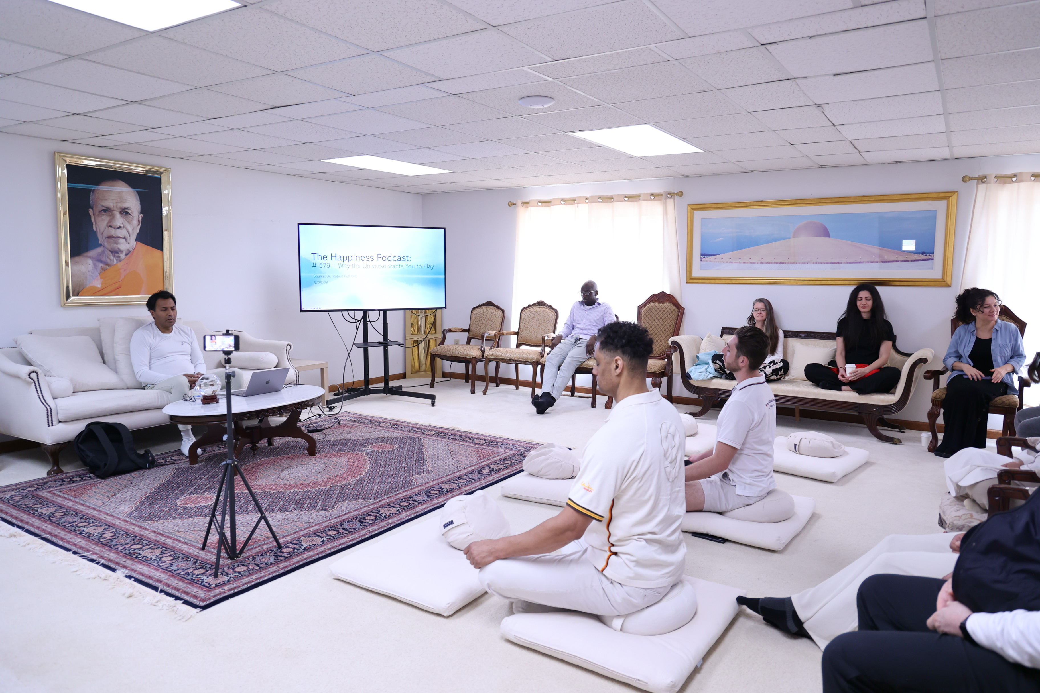 วัดพระธรรมกายจอร์เจีย จัดงานบุญวันอาทิตย์