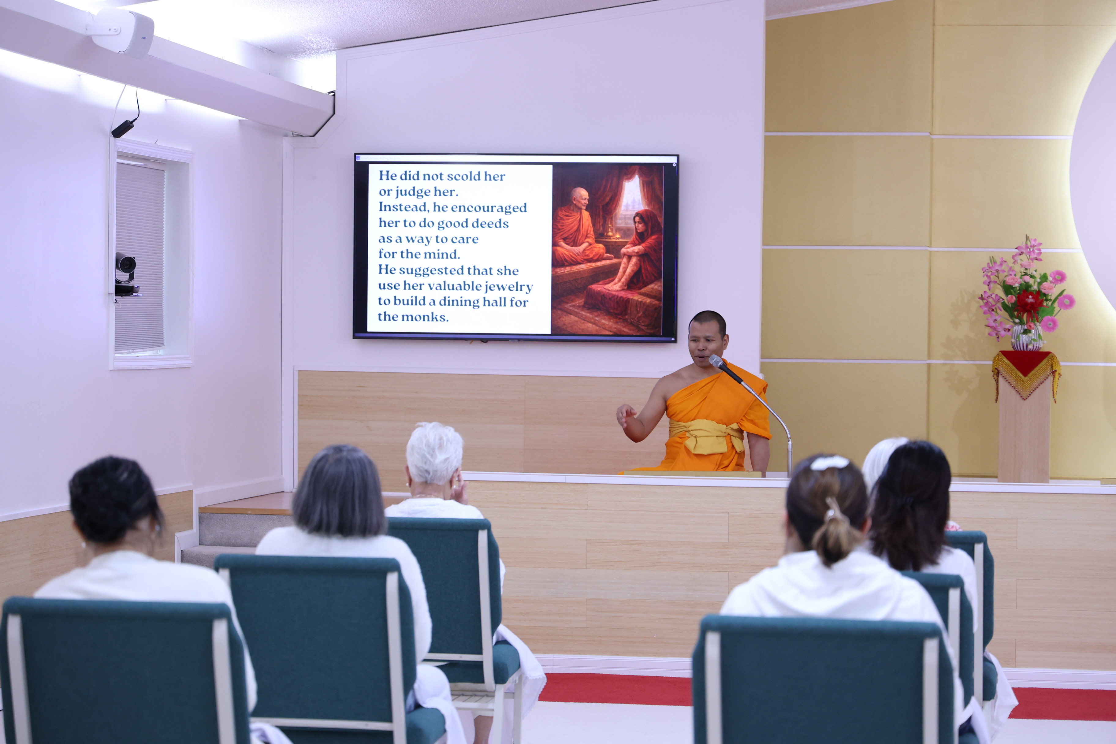 วัดพระธรรมกายจอร์เจีย จัดงานบุญวันอาทิตย์