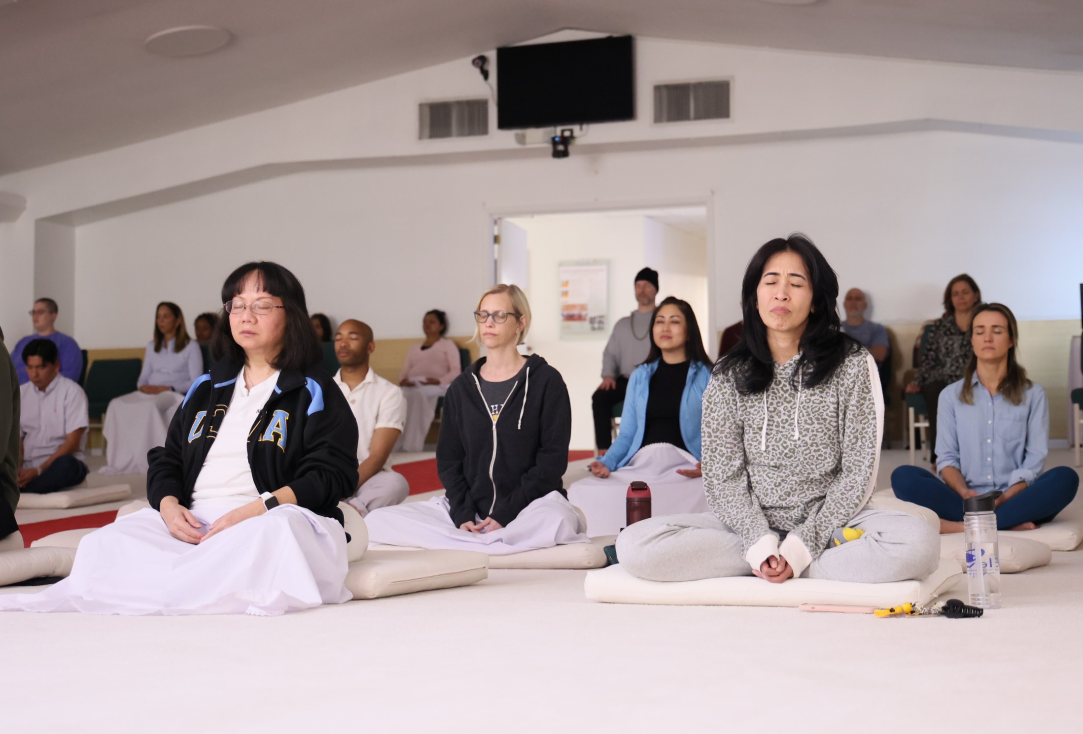 วัดพระธรรมกายจอร์เจีย จัดกิจกรรมนั่งสมาธิสำหรับชาวท้องถิ่น