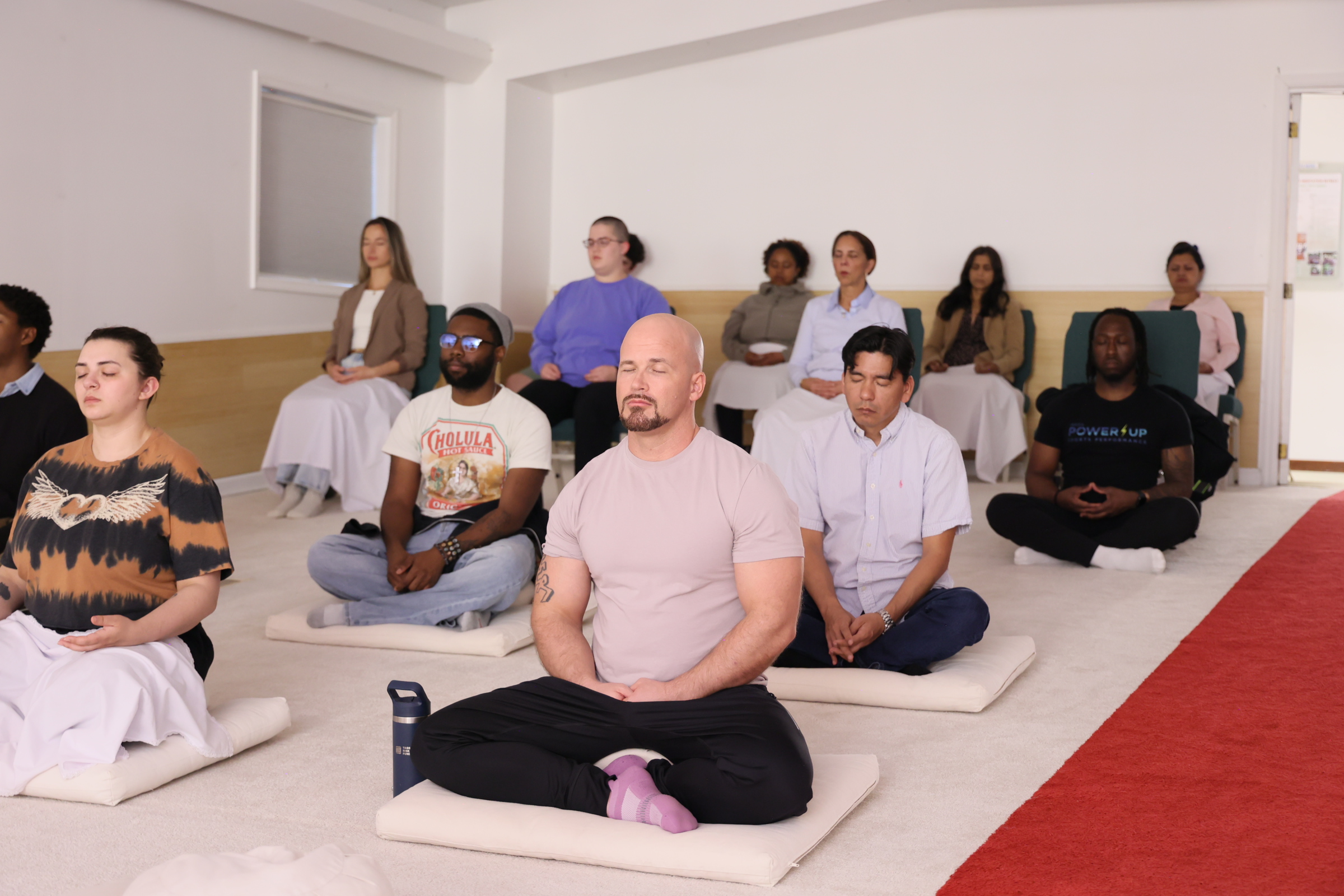 วัดพระธรรมกายจอร์เจีย จัดกิจกรรมนั่งสมาธิสำหรับชาวท้องถิ่น