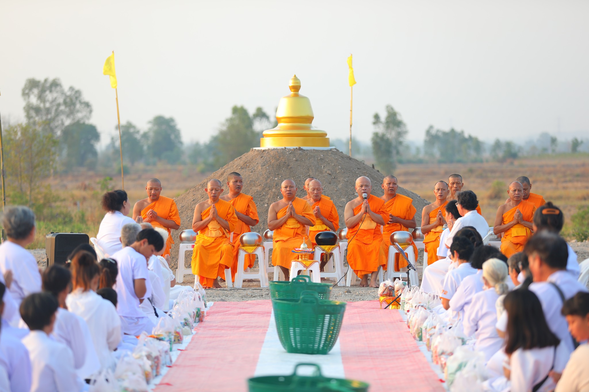 ธุดงคสถานนครสวรรค์ จัดโครงการปฏิบัติธรรมธุดงค์แก้ว "หยุดใจ ให้ใส ใจเป็นสุข" รุ่นที่ 4