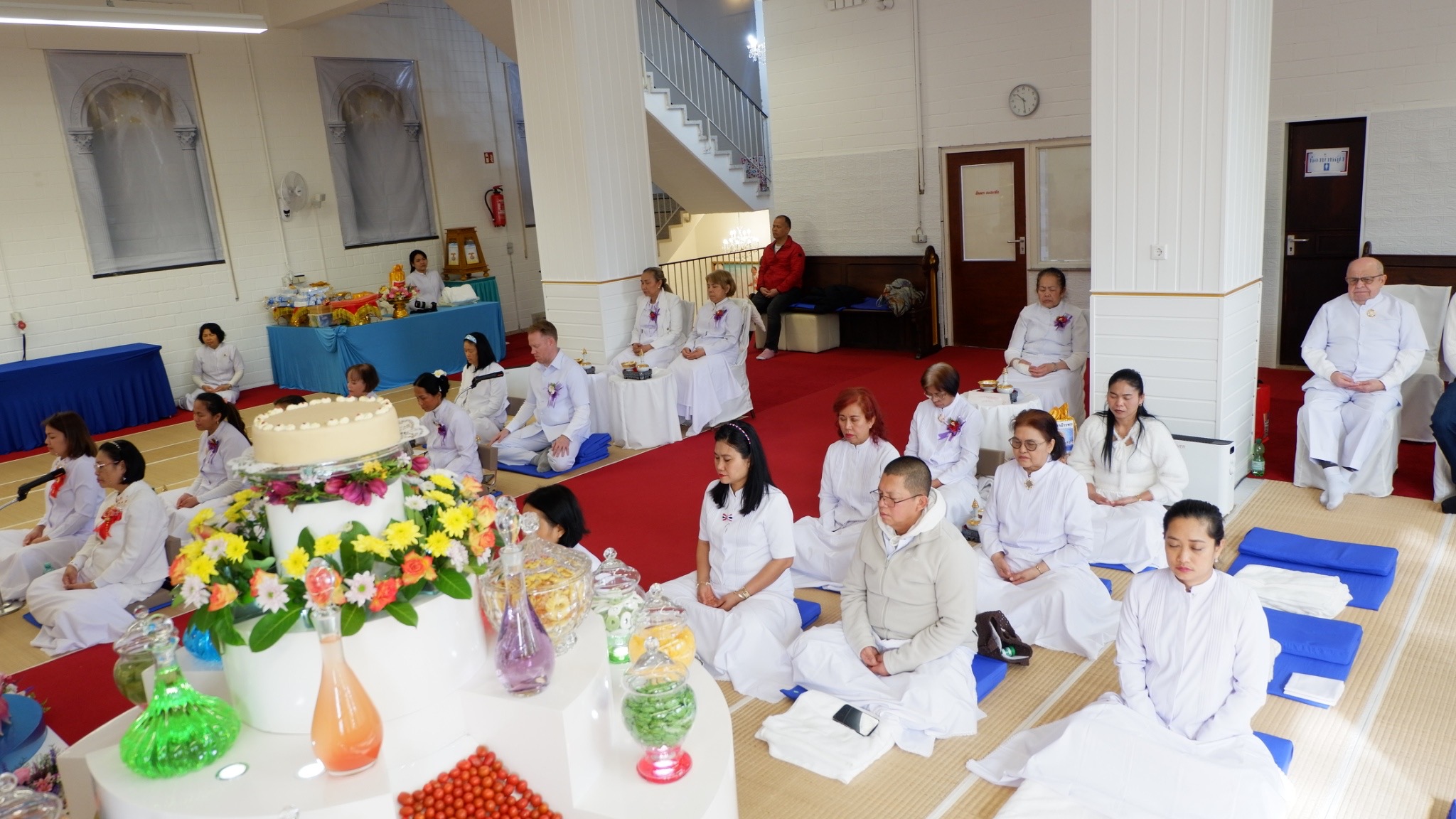 วัดพุทธนอร์ดไรน์-เวสท์ฟาเลน จัดงานบุญบูชาข้าวพระ