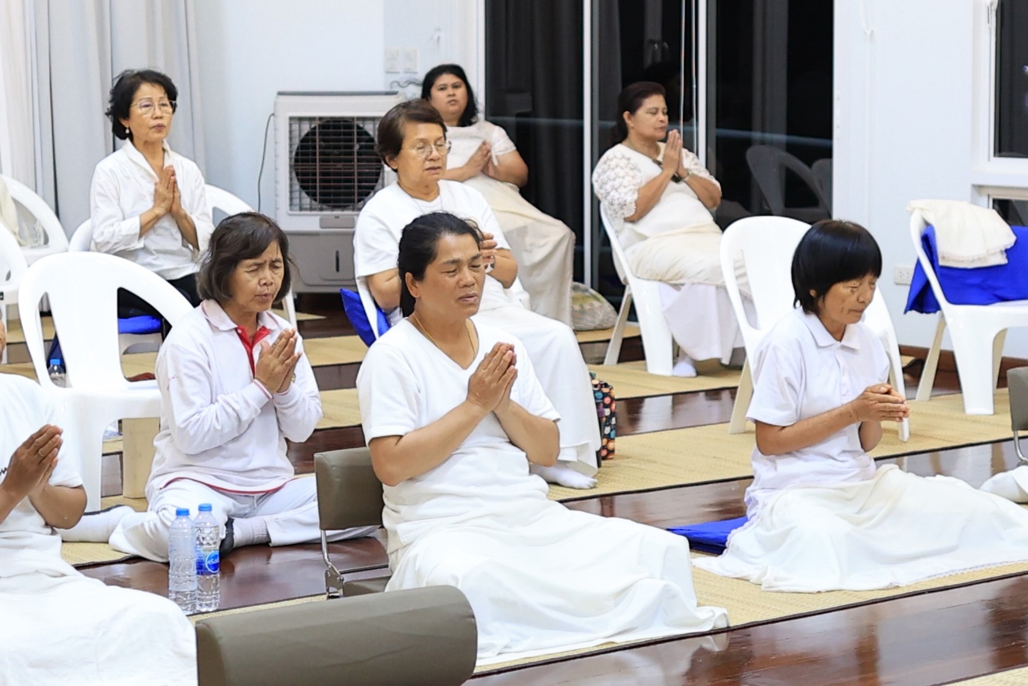 ศูนย์ปฏิบัติธรรมริมน้ำ จังหวัดกาญจนบุรี จัดโครงการปฏิบัติธรรมแก่พุทธศาสนิกชน