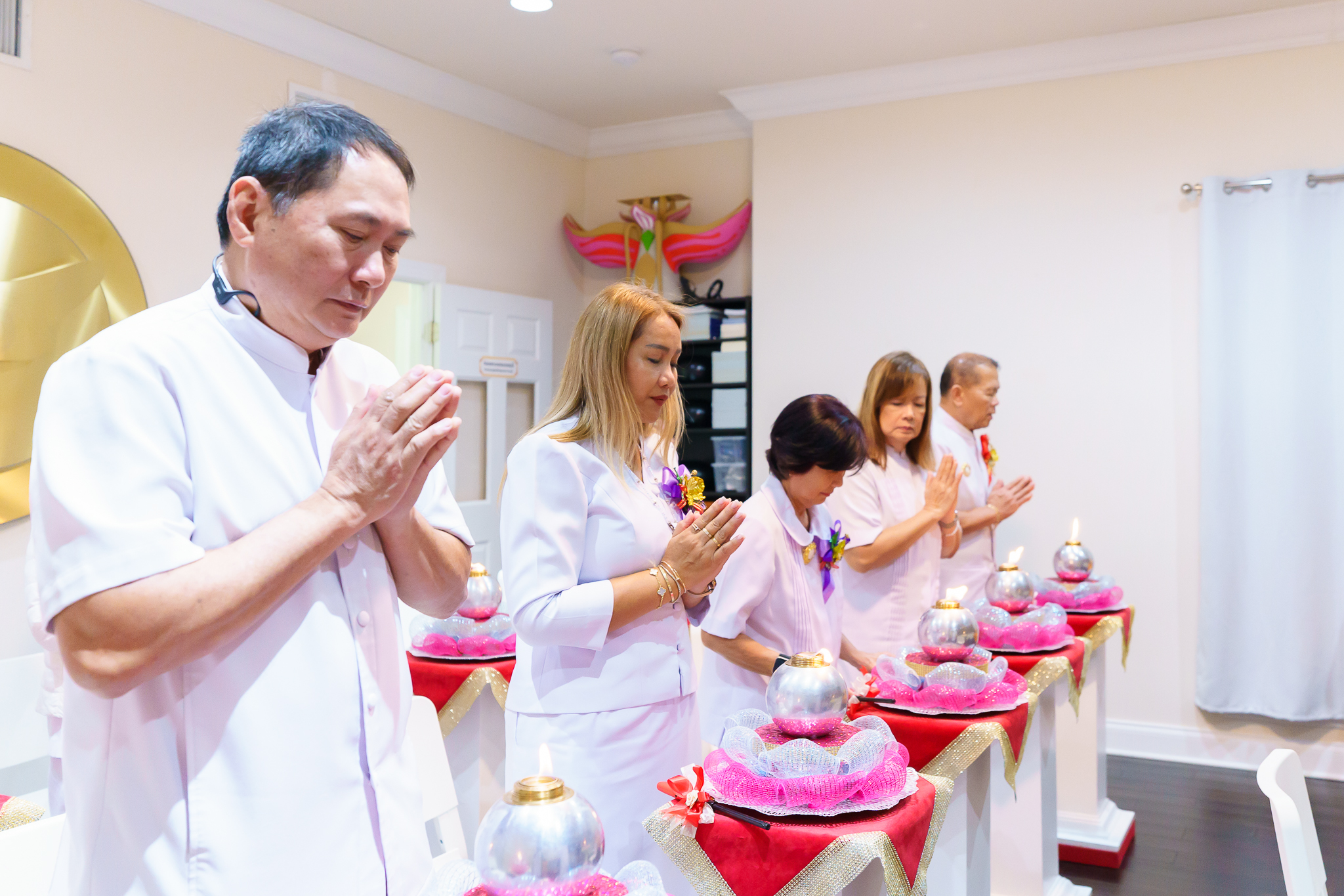 วัดพระธรรมกายปาล์มบีช จัดงานบุญบูชาข้าวพระ