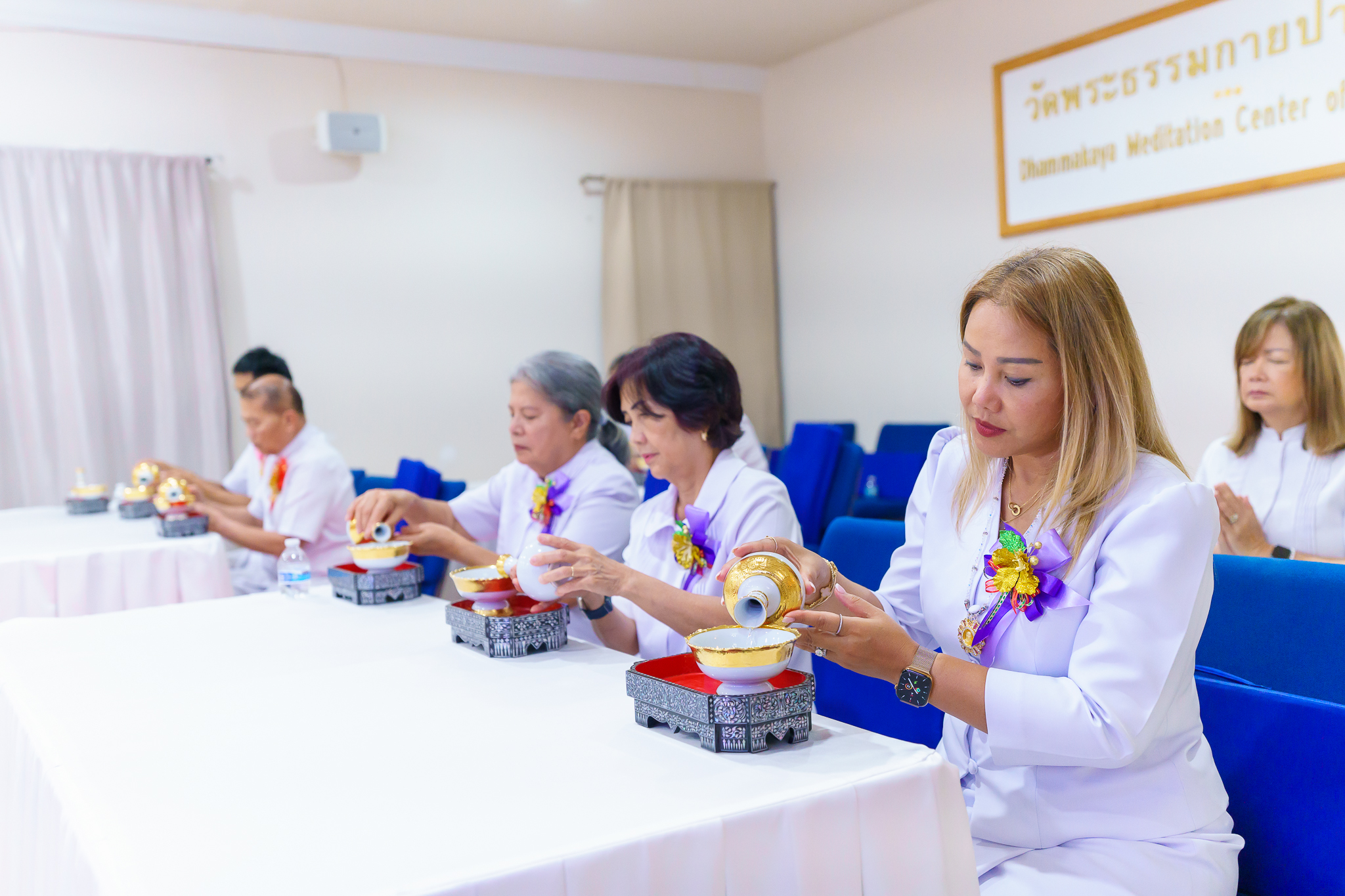 วัดพระธรรมกายปาล์มบีช จัดงานบุญบูชาข้าวพระ