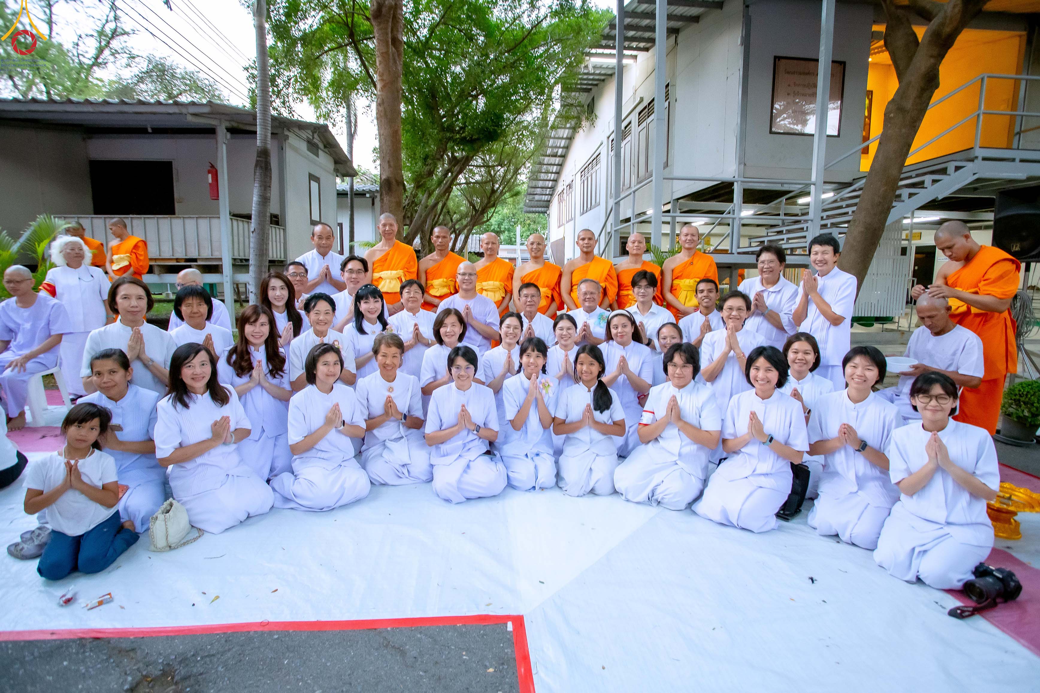 พิธีตัดปอยผมโครงการบวชบูชาธรรม 82 ปี หลวงพ่อธัมมชโย