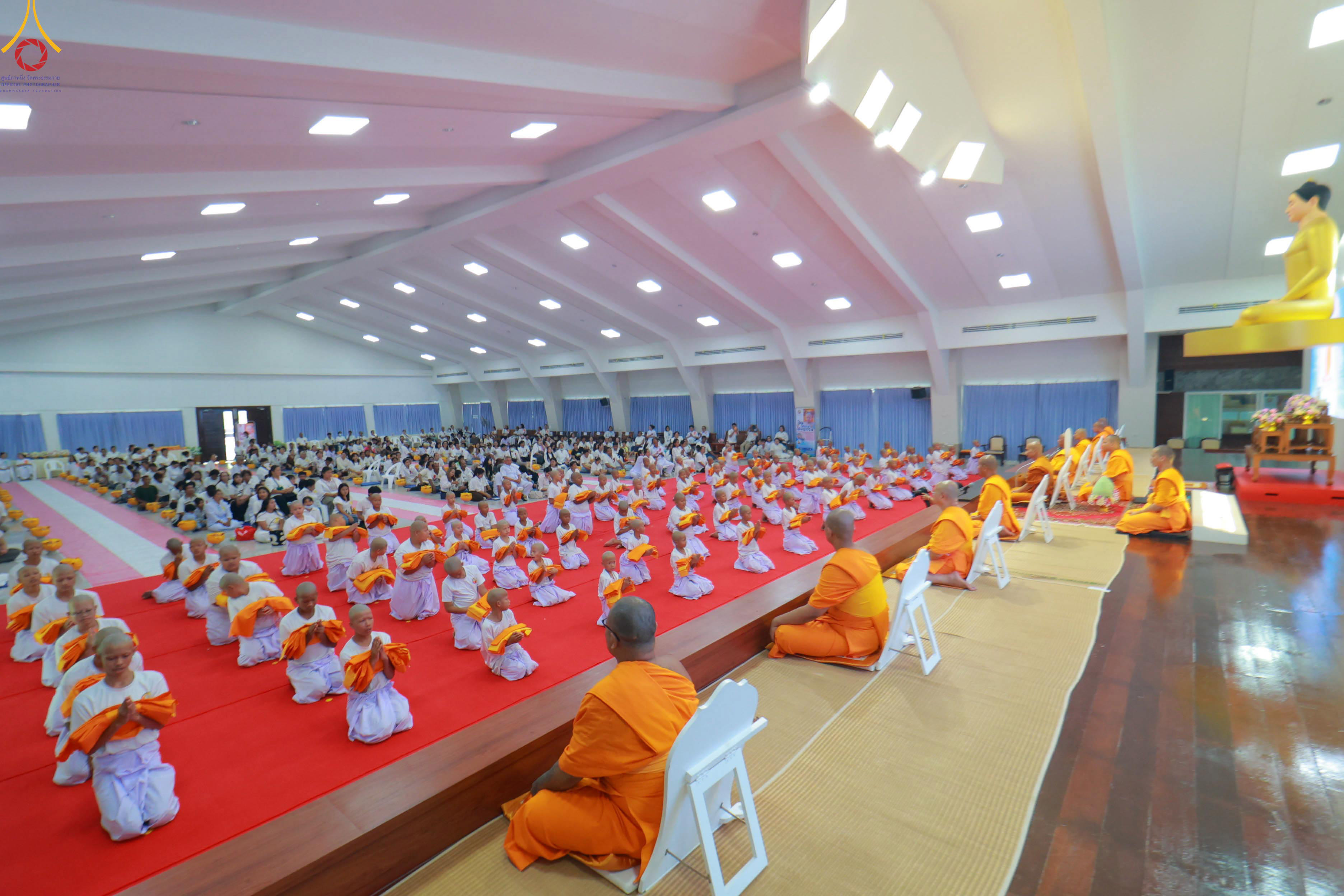 ศูนย์ปฏิบัติธรรมระยอง (บ้านช่องลม) จัดพิธีบรรพชาสามเณร โครงการบรรพชาสามเณรฟื้นฟูพระพุทธศาสนาทั่วไทย