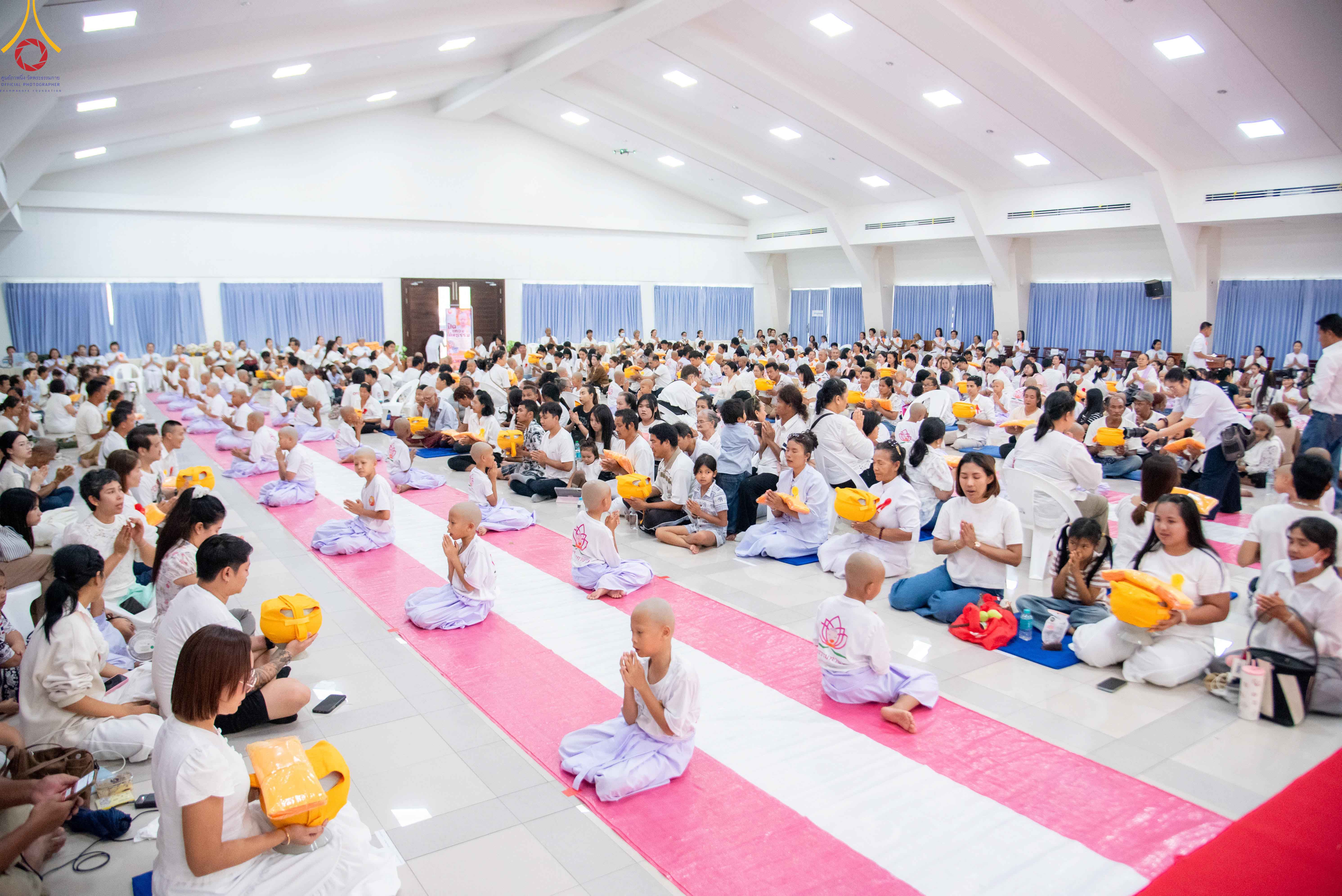 ศูนย์ปฏิบัติธรรมระยอง (บ้านช่องลม) จัดพิธีบรรพชาสามเณร โครงการบรรพชาสามเณรฟื้นฟูพระพุทธศาสนาทั่วไทย