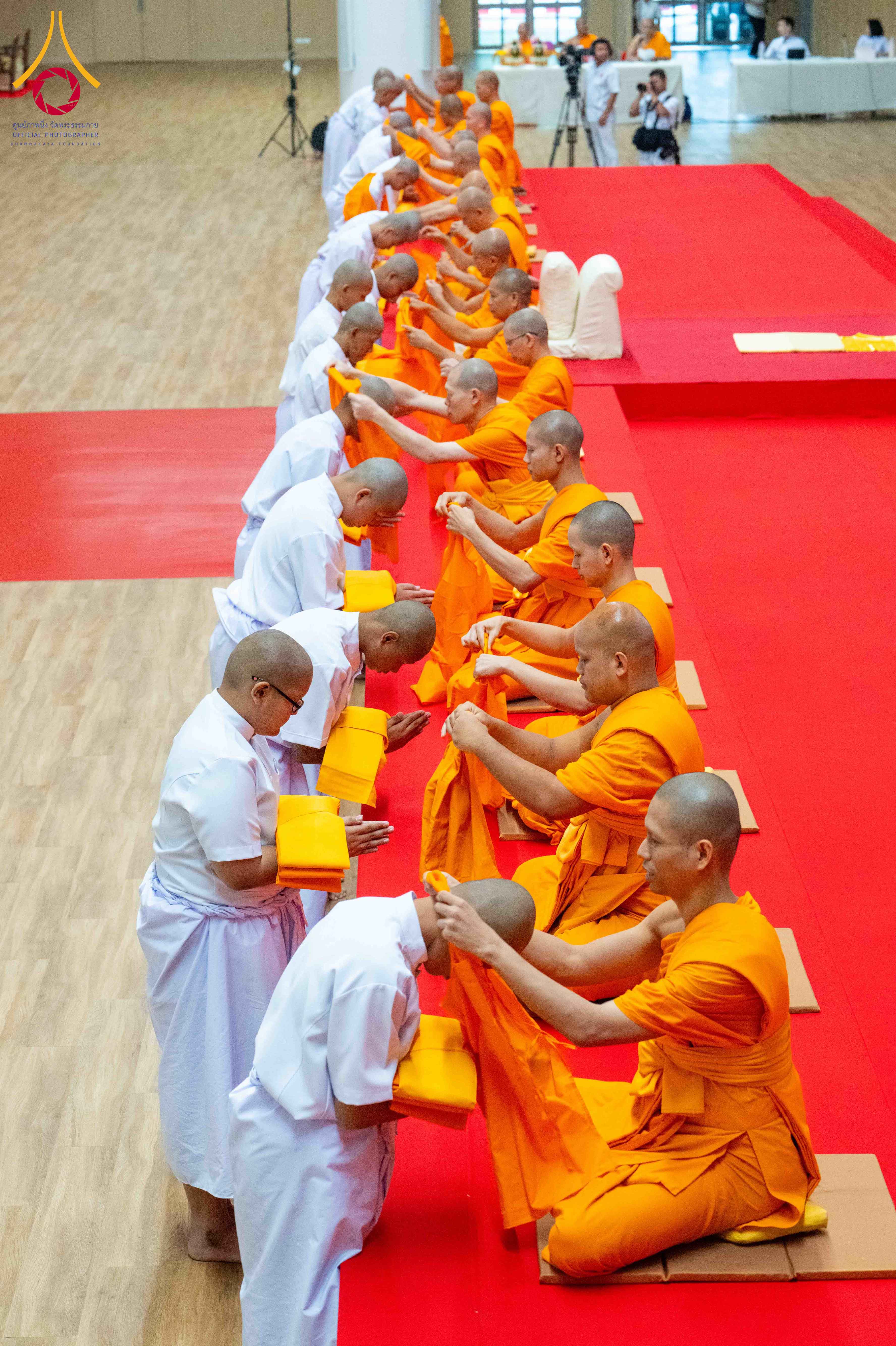 วัดพระธรรมกาย จัดพิธีบรรพชาสามเณรภาคฤดูร้อน ประจำปี 2569