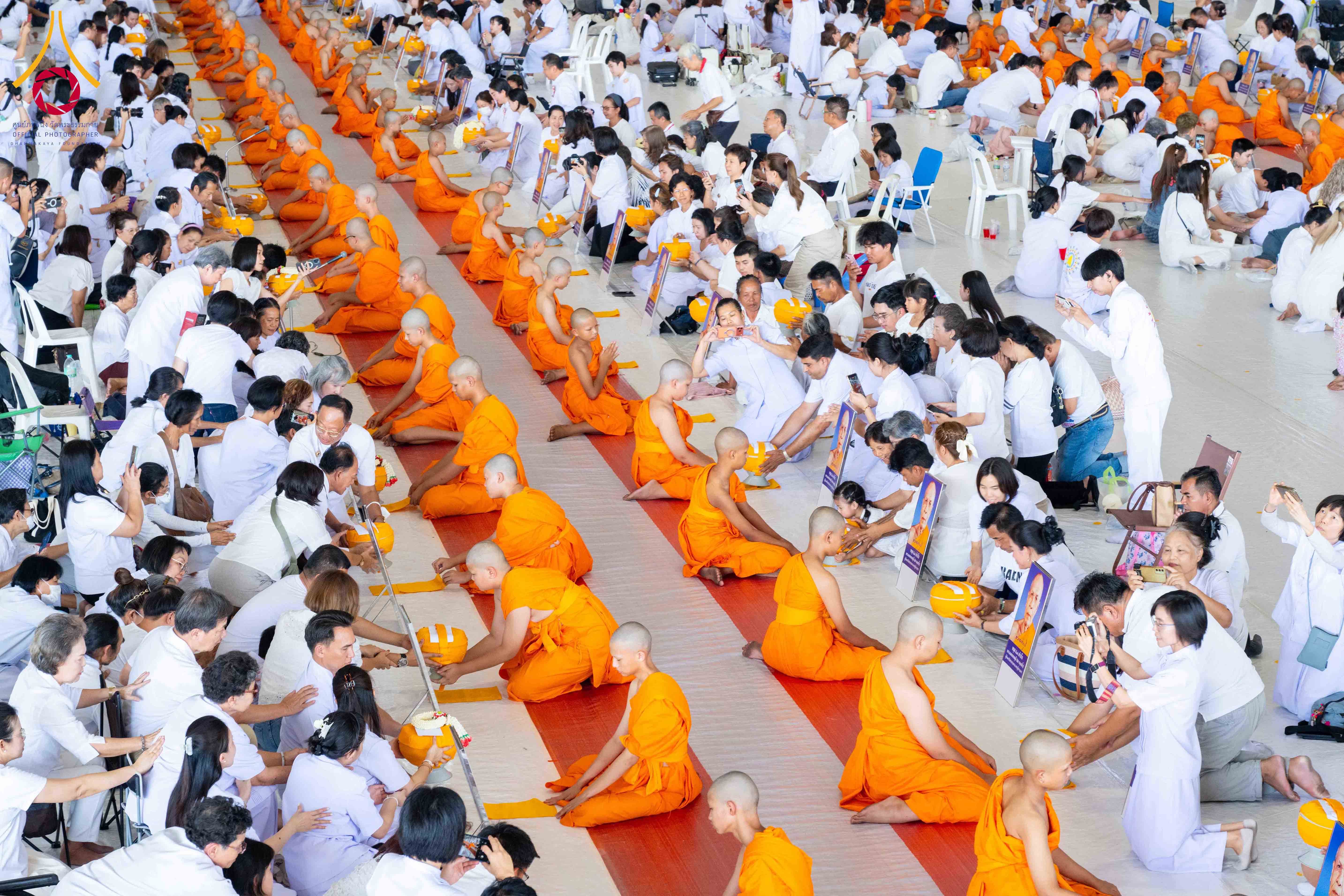 วัดพระธรรมกาย จัดพิธีบรรพชาสามเณรภาคฤดูร้อน ประจำปี 2569