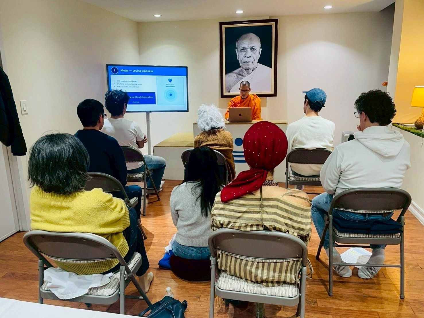 วัดมัชฌิมารามนิวยอร์ก จัดกิจกรรมฝึกสมาธิให้กับชาวท้องถิ่น