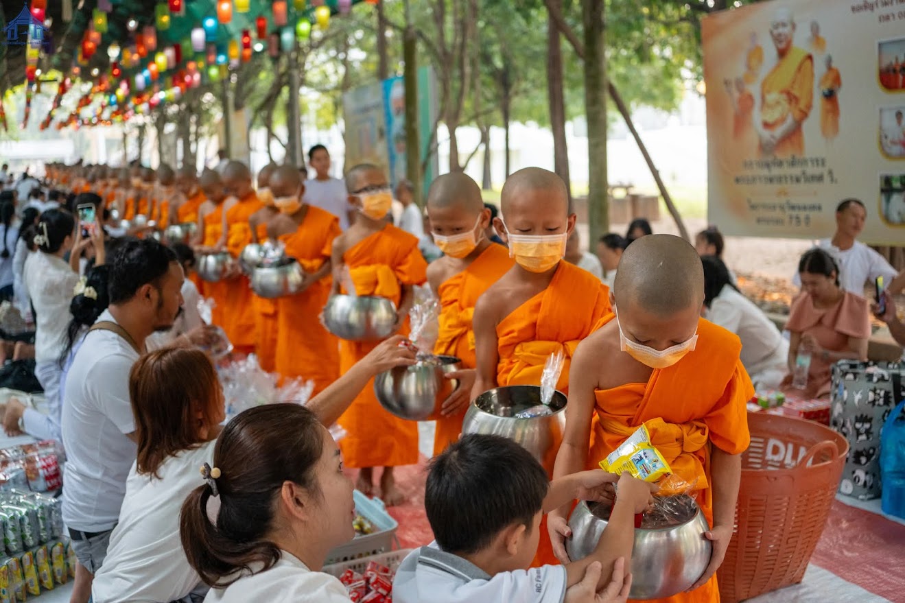 ธุดงคสถานล้านนา จัดงานบุญบูชาข้าวพระ