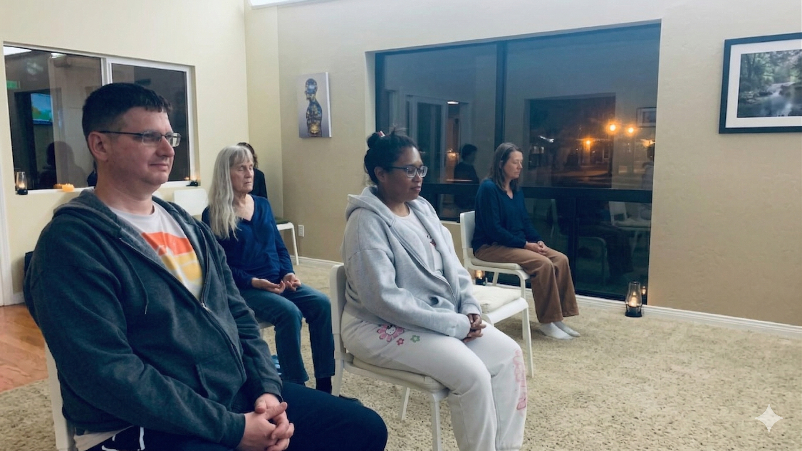 วัดภาวนาซานดิเอโก จัดกิจกรรม Moonlight meditation