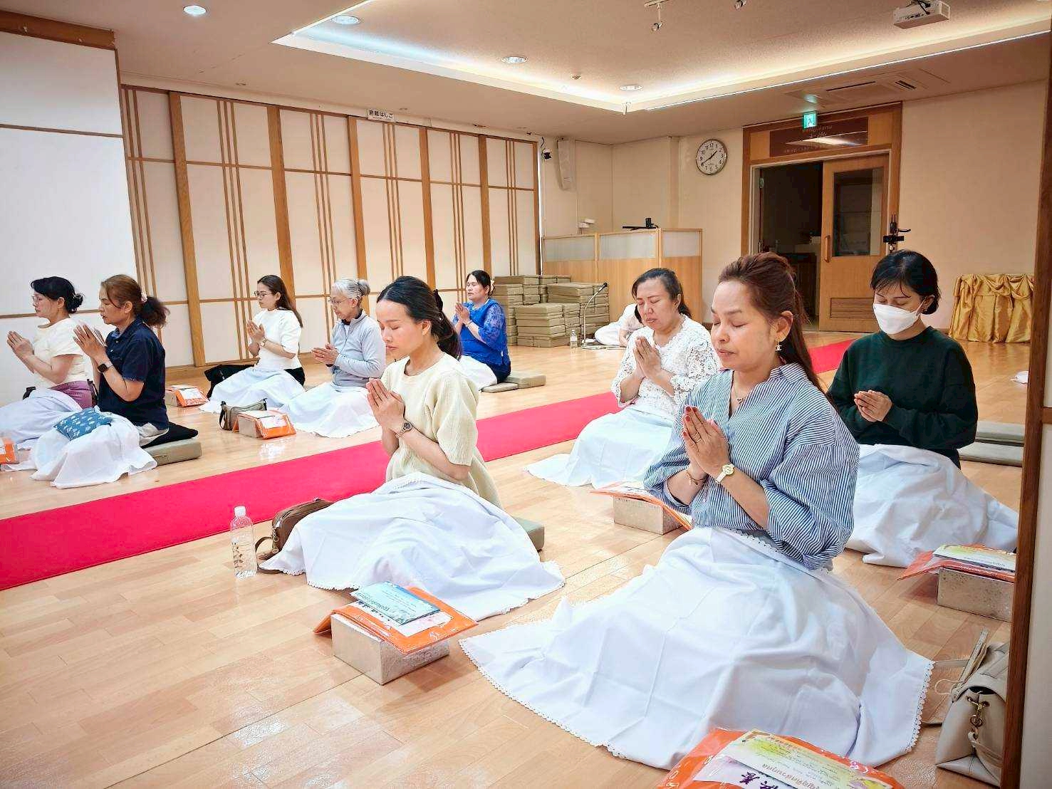 วัดพระธรรมกายโตเกียว จัดพิธีบุพเปตพลี