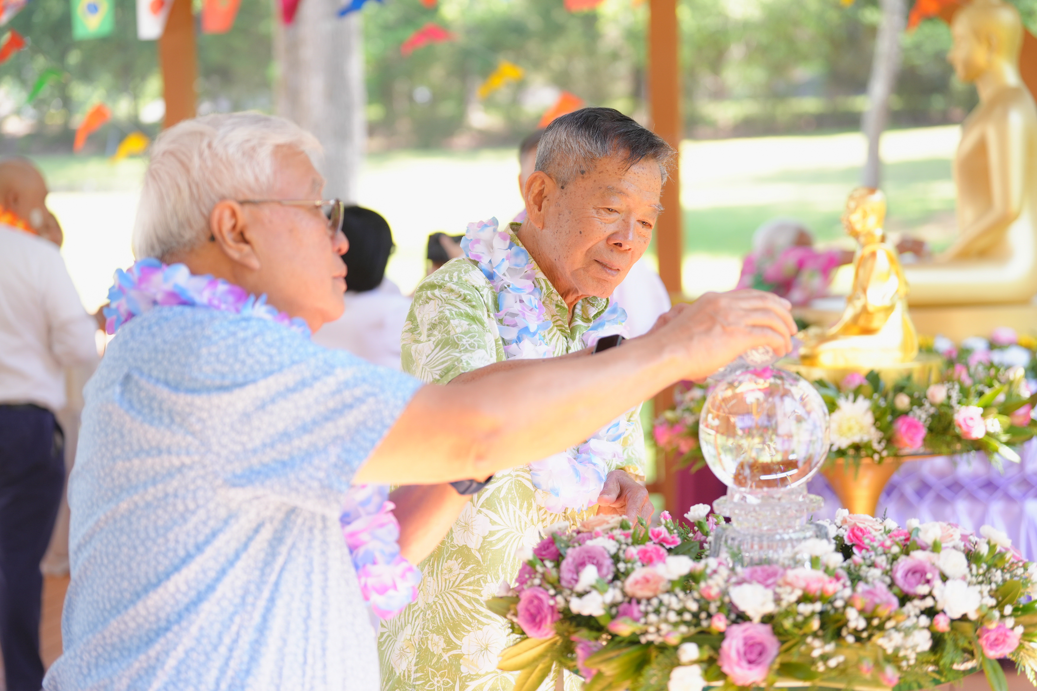 วัดพระธรรมกายจอร์เจีย จัดงานบุญวันสงกรานต์
