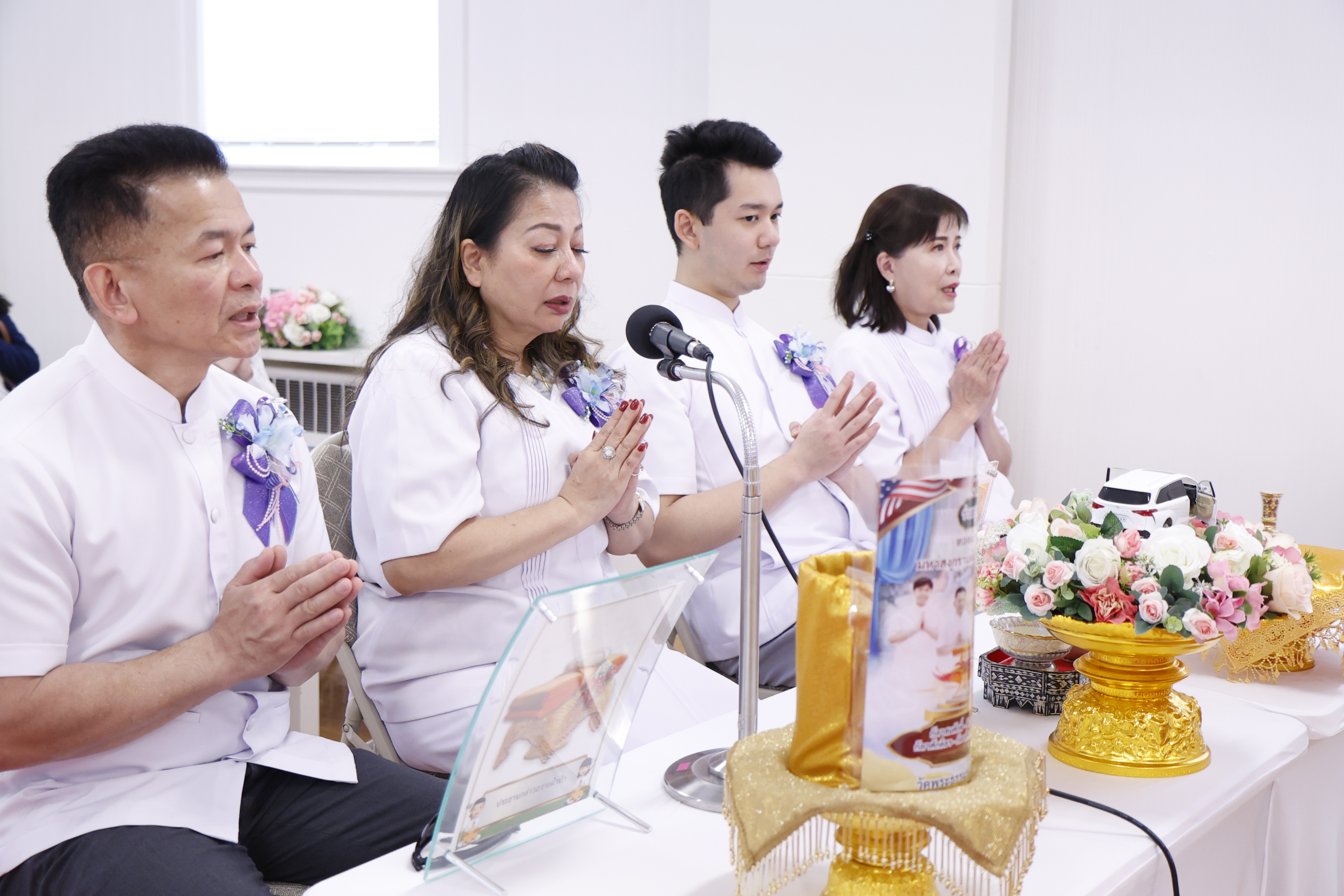 วัดพระธรรมกายบอสตัน จัดงานบุญวันอาทิตย์ และวันสงกรานต์