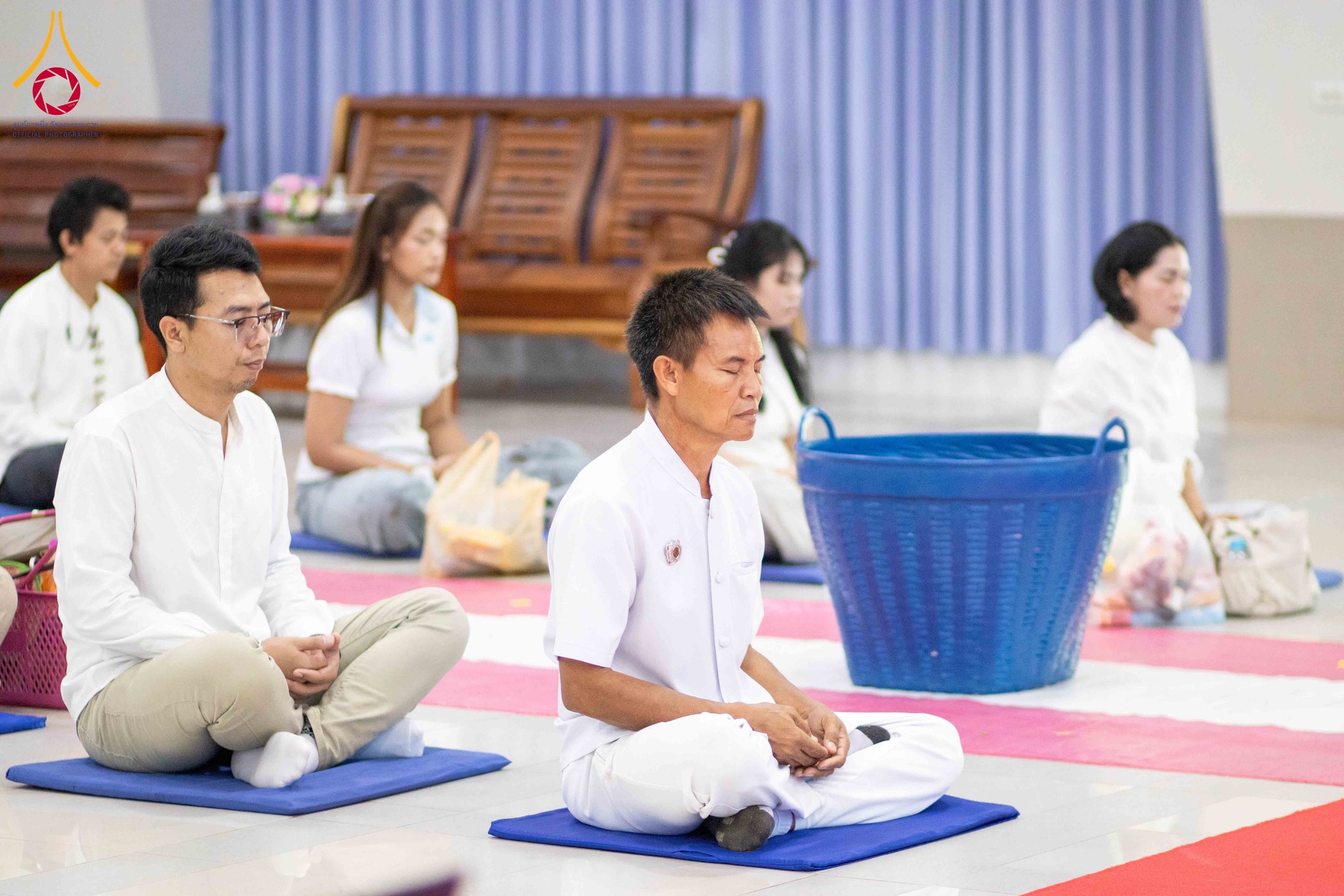 พิธีทำบุญตักบาตรสามเณร เนื่องในวันสงกรานต์ ณ ศูนย์ปฏิบัติธรรมระยอง (บ้านช่องลม)