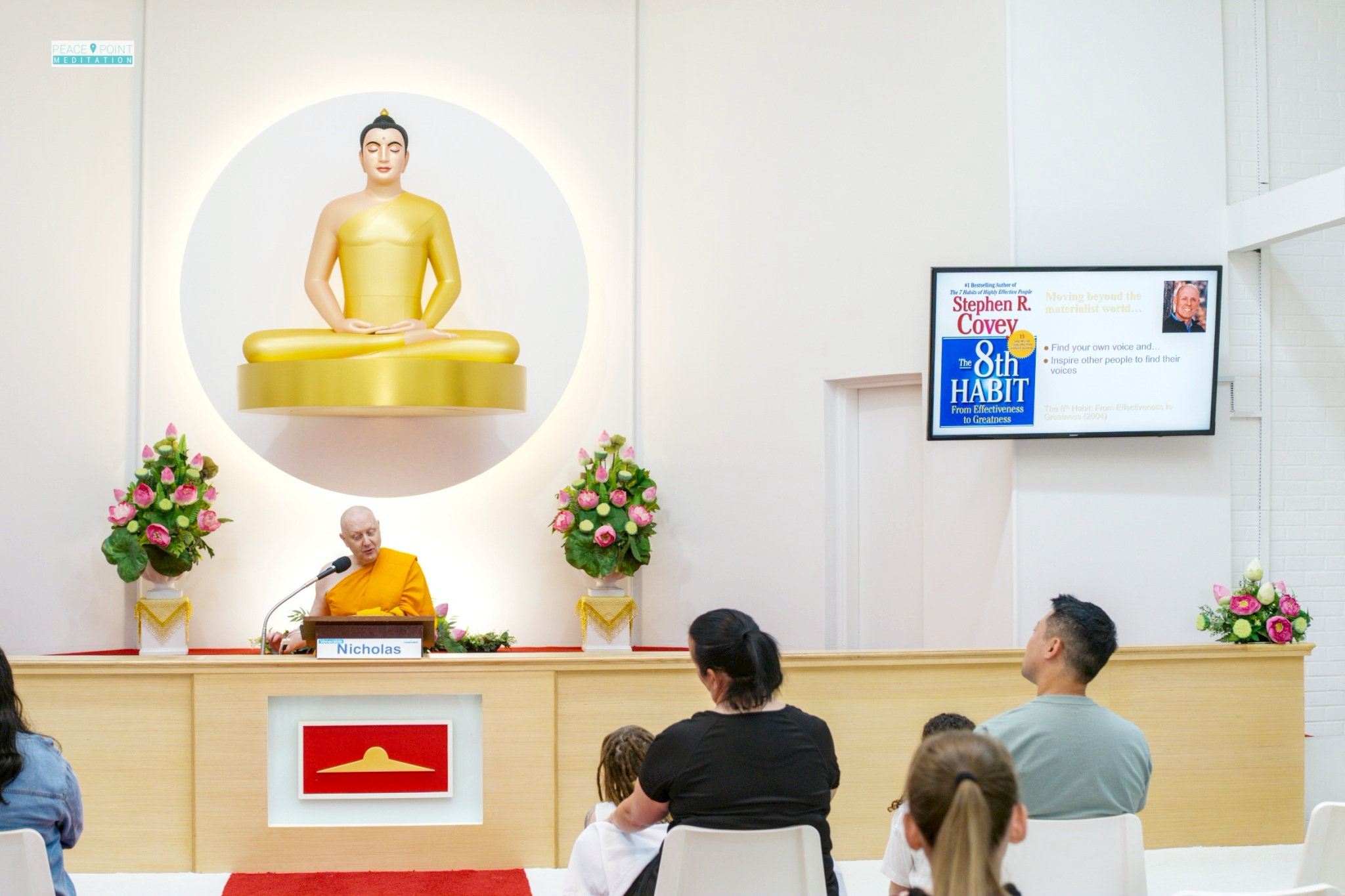 วัดพระธรรมกายแคลิฟอร์เนีย จัดกิจกรรมฝึกสมาธิให้กับชาวท้องถิ่น